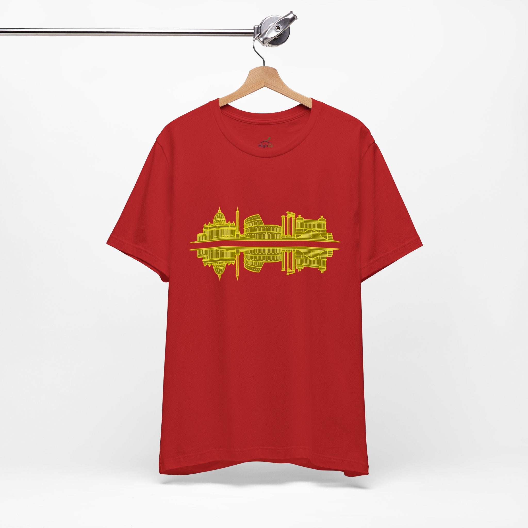 City Skyline Reflection T-Shirt — Rome Landscape