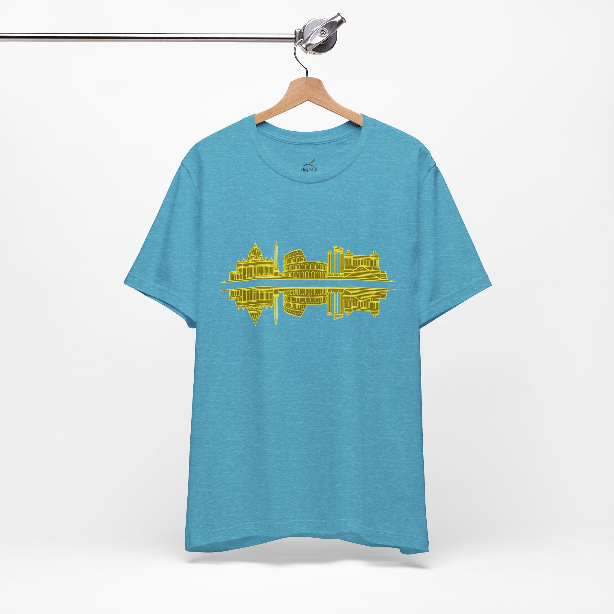 City Skyline Reflection T-Shirt — Rome Landscape