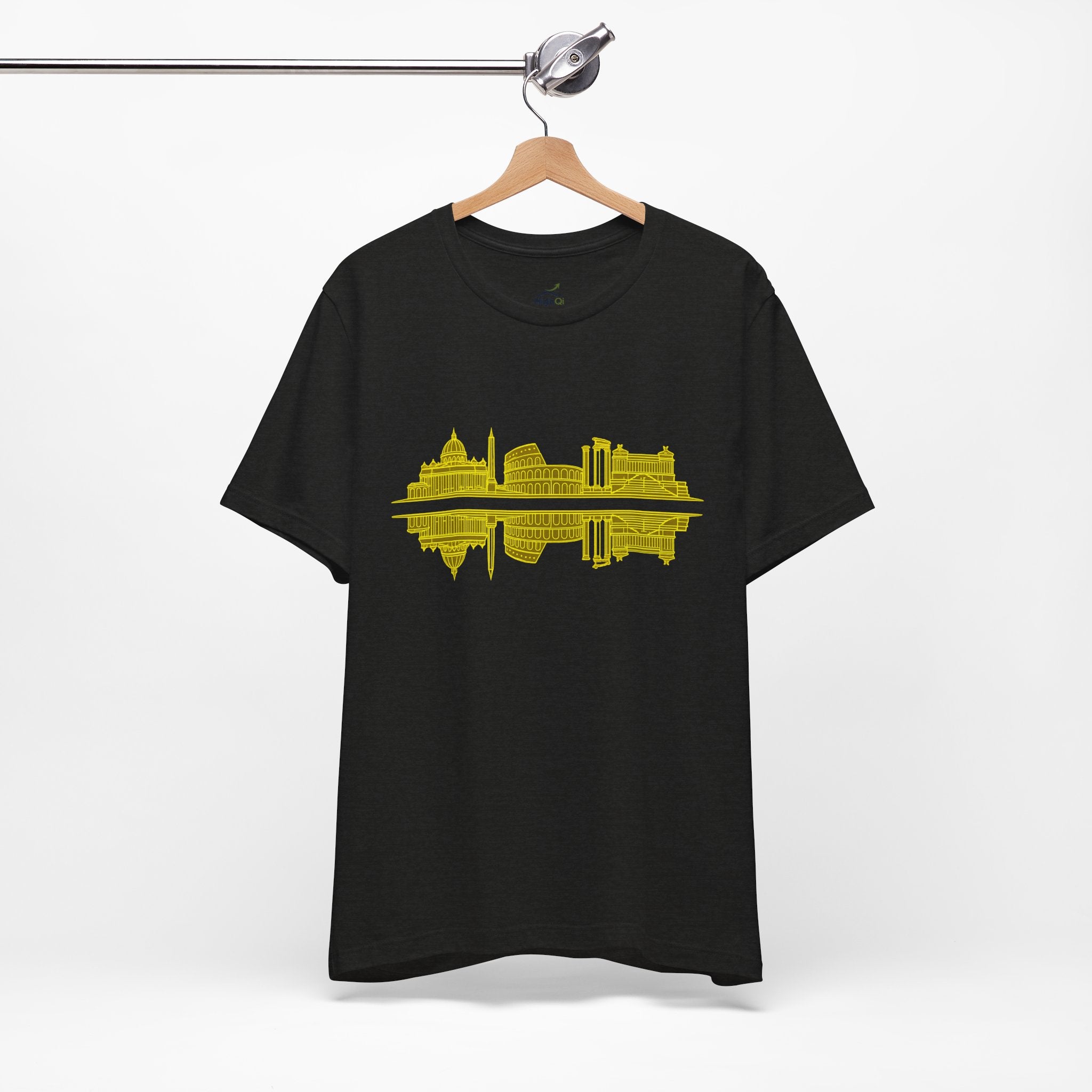 City Skyline Reflection T-Shirt — Rome Landscape