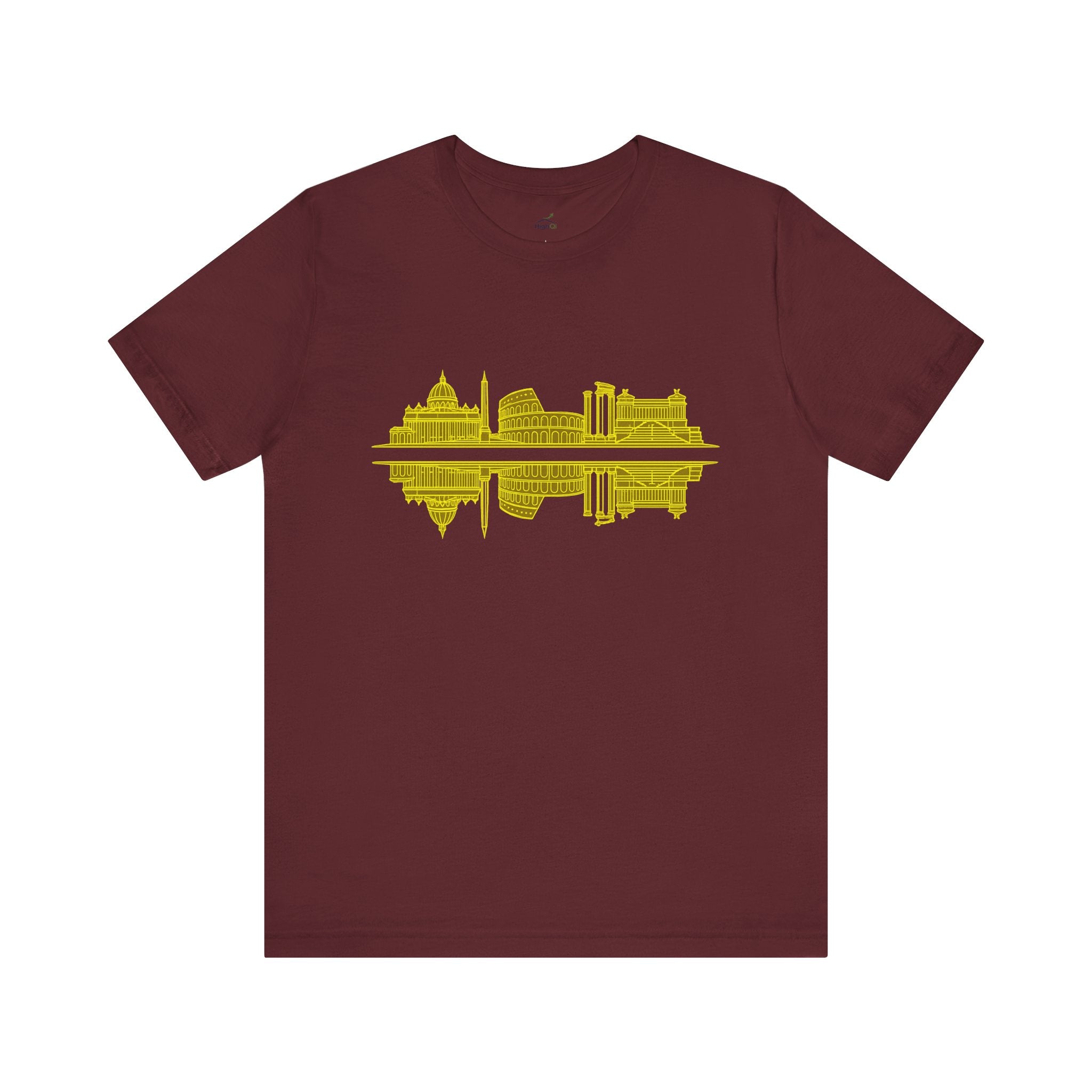 City Skyline Reflection T-Shirt — Rome Landscape