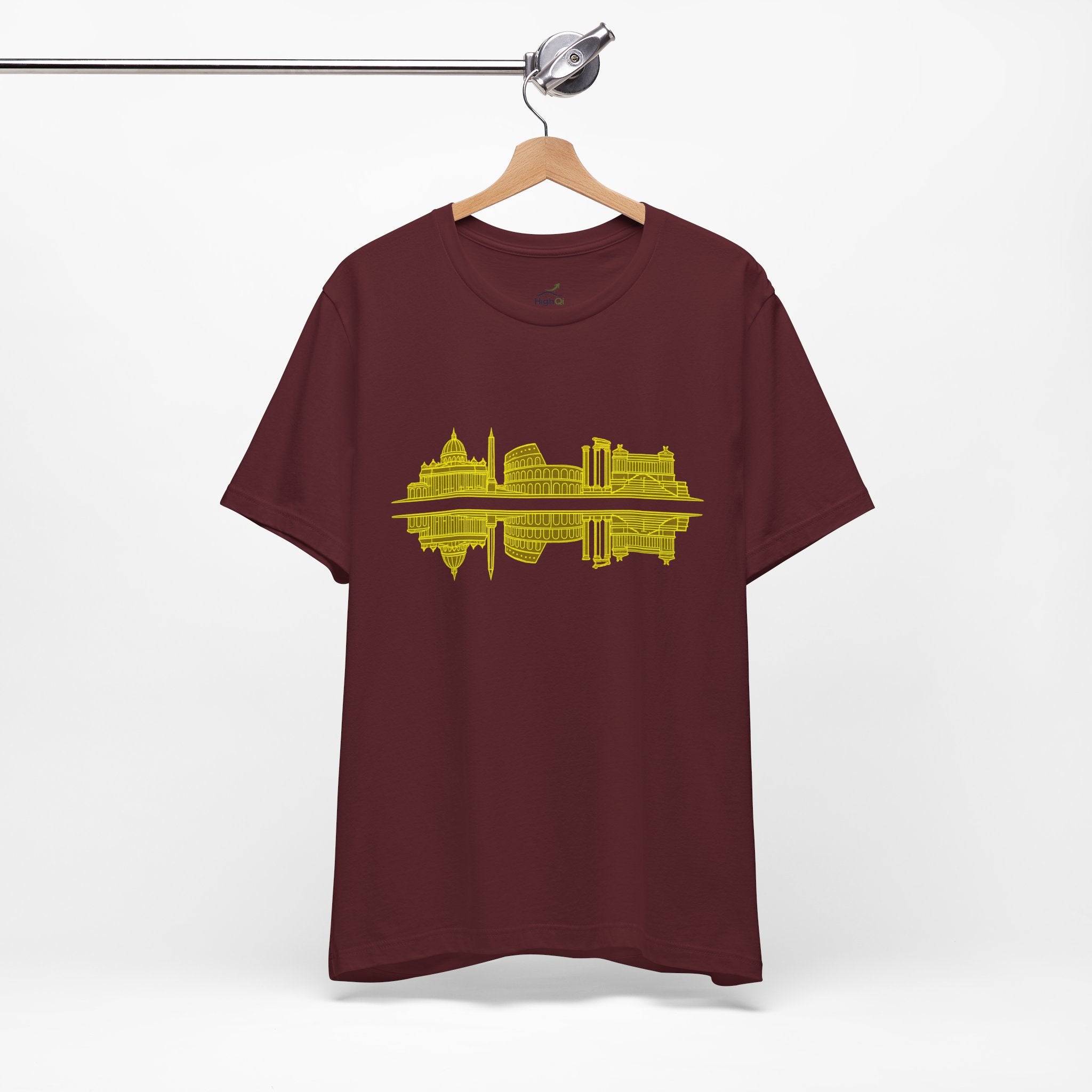 City Skyline Reflection T-Shirt — Rome Landscape