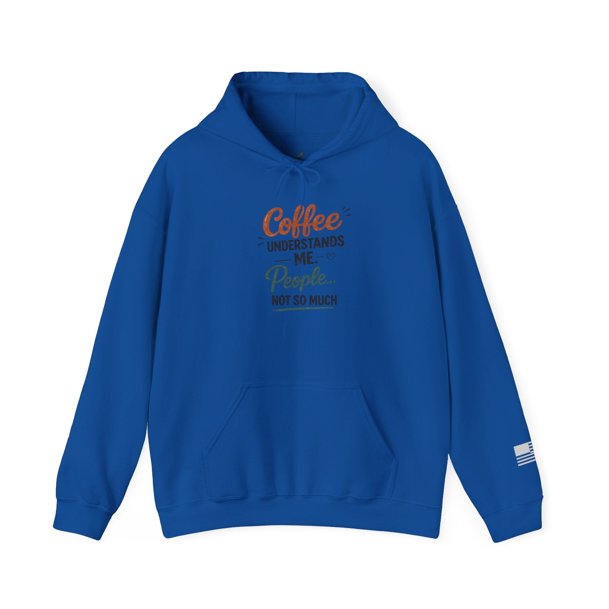 "Coffee Understands Me" - Pullover Hoodie