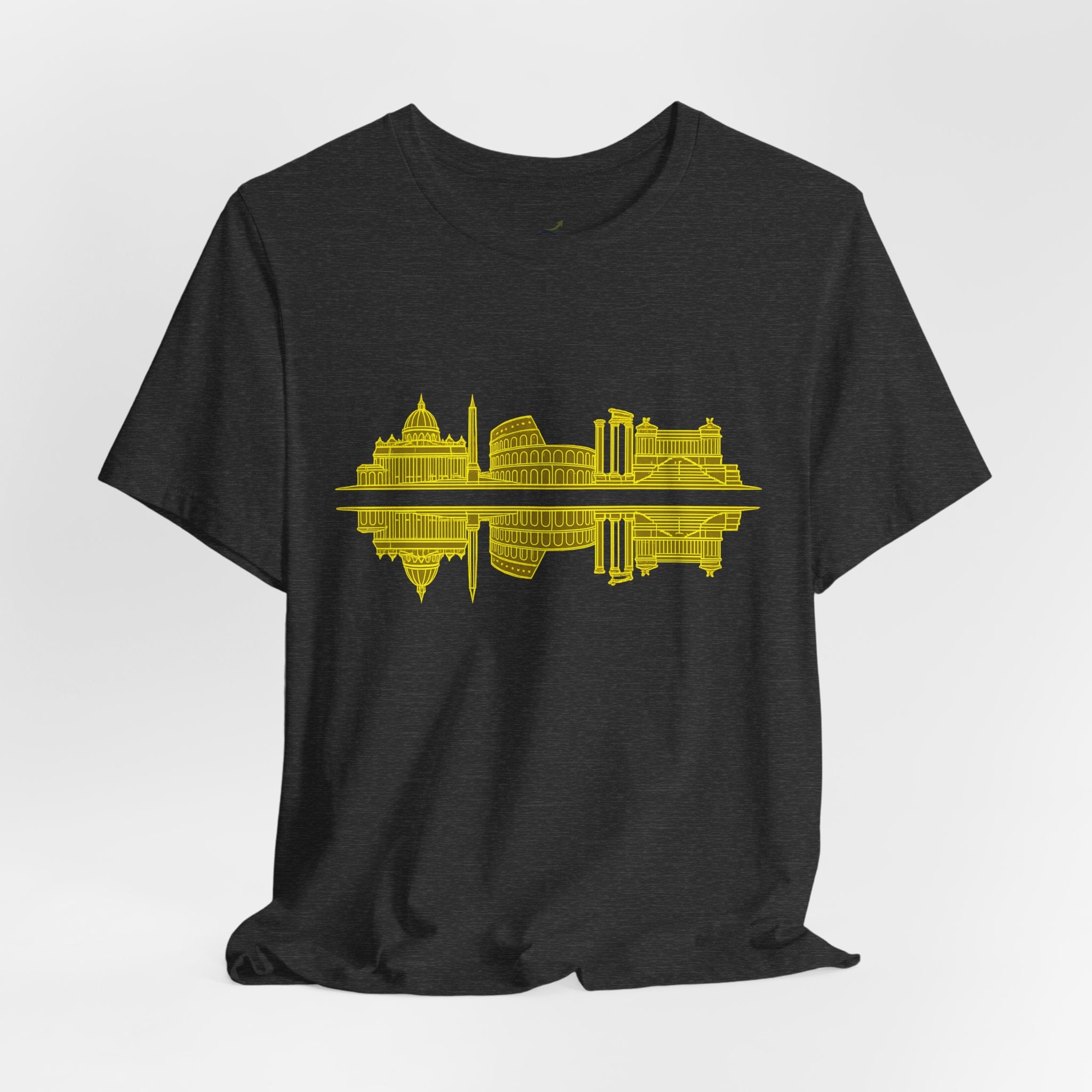 City Skyline Reflection T-Shirt — Rome Landscape