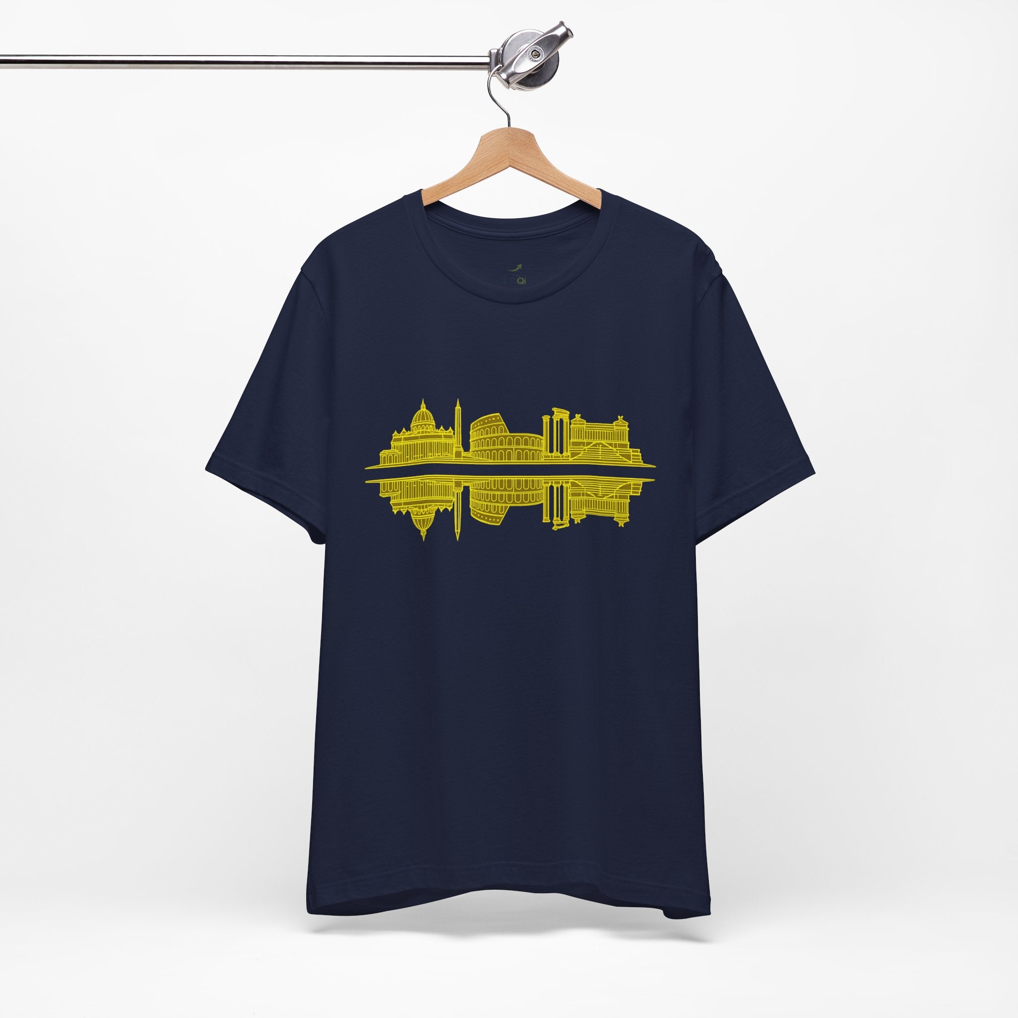 City Skyline Reflection T-Shirt — Rome Landscape