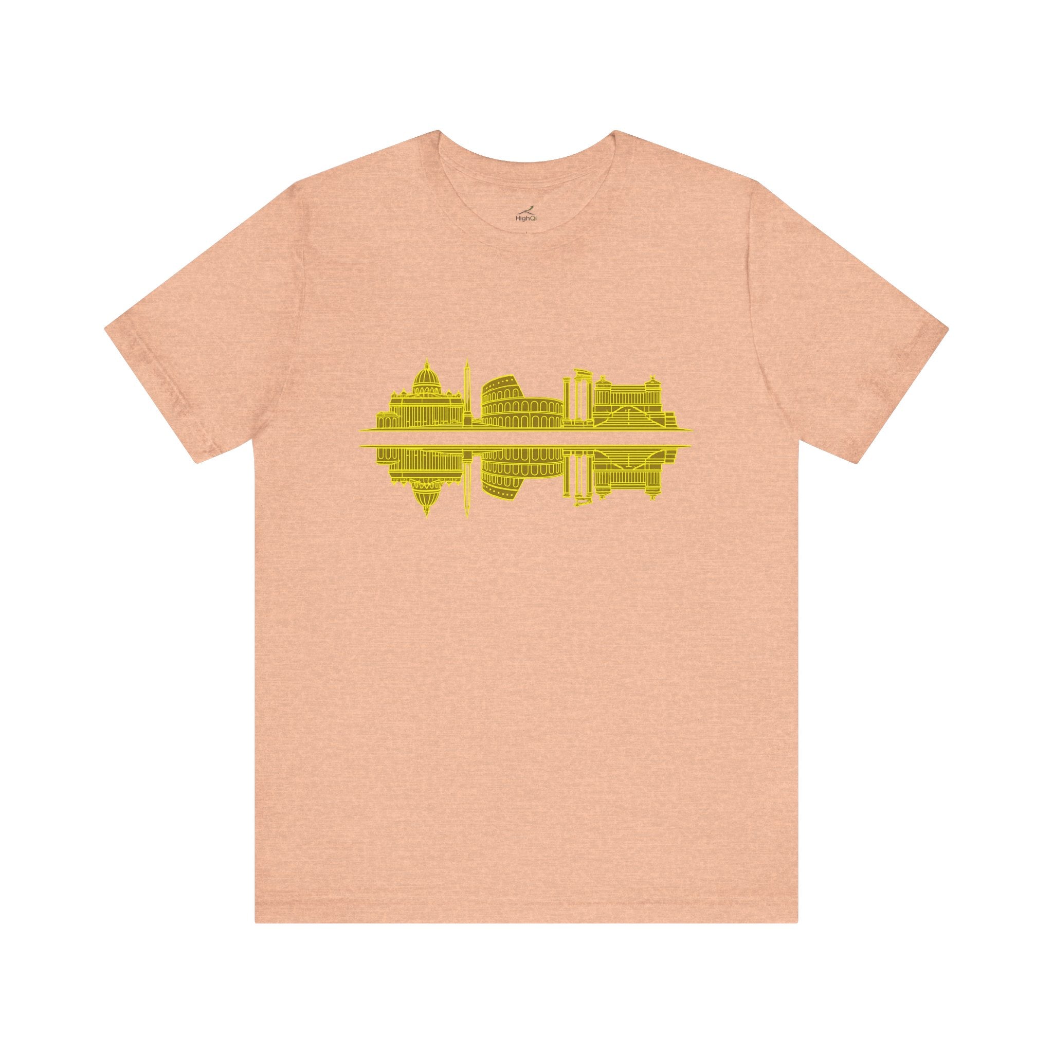 City Skyline Reflection T-Shirt — Rome Landscape