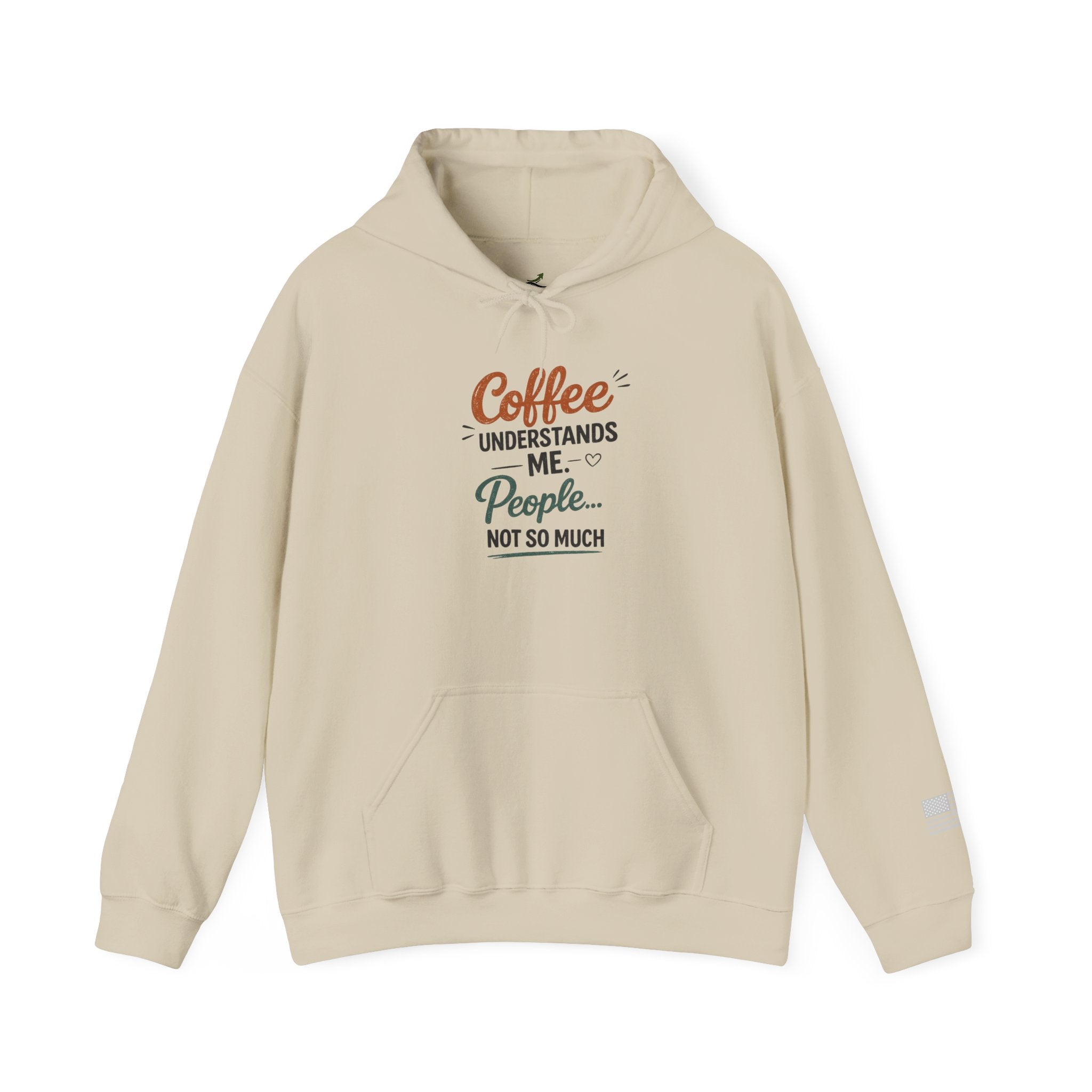 "Coffee Understands Me" - Pullover Hoodie