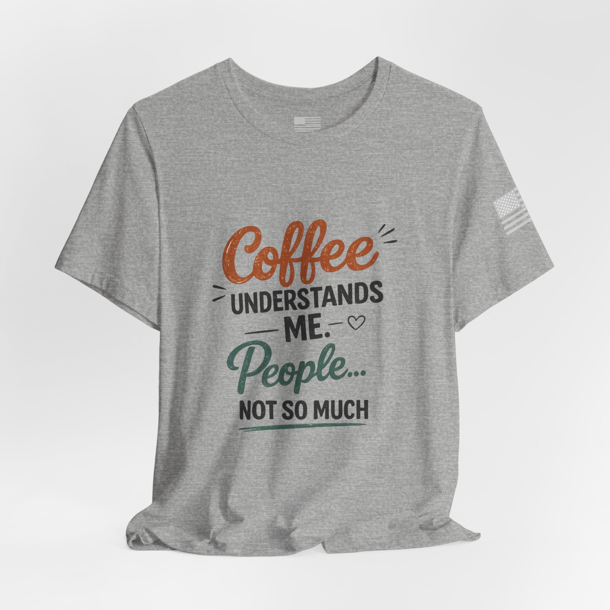 Coffee Understands Me Tee — Funny Coffee Lover Shirt
