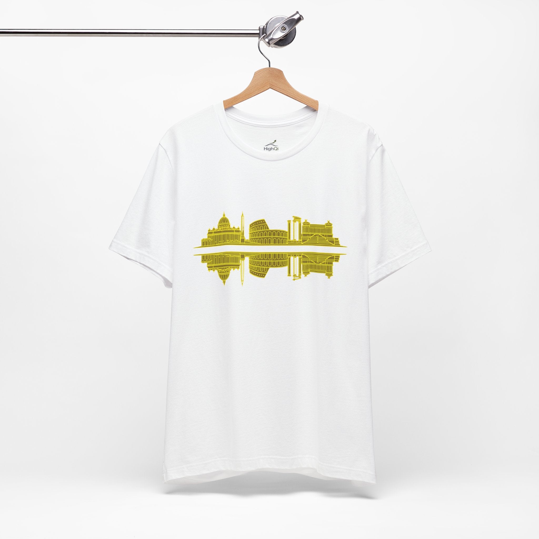City Skyline Reflection T-Shirt — Rome Landscape