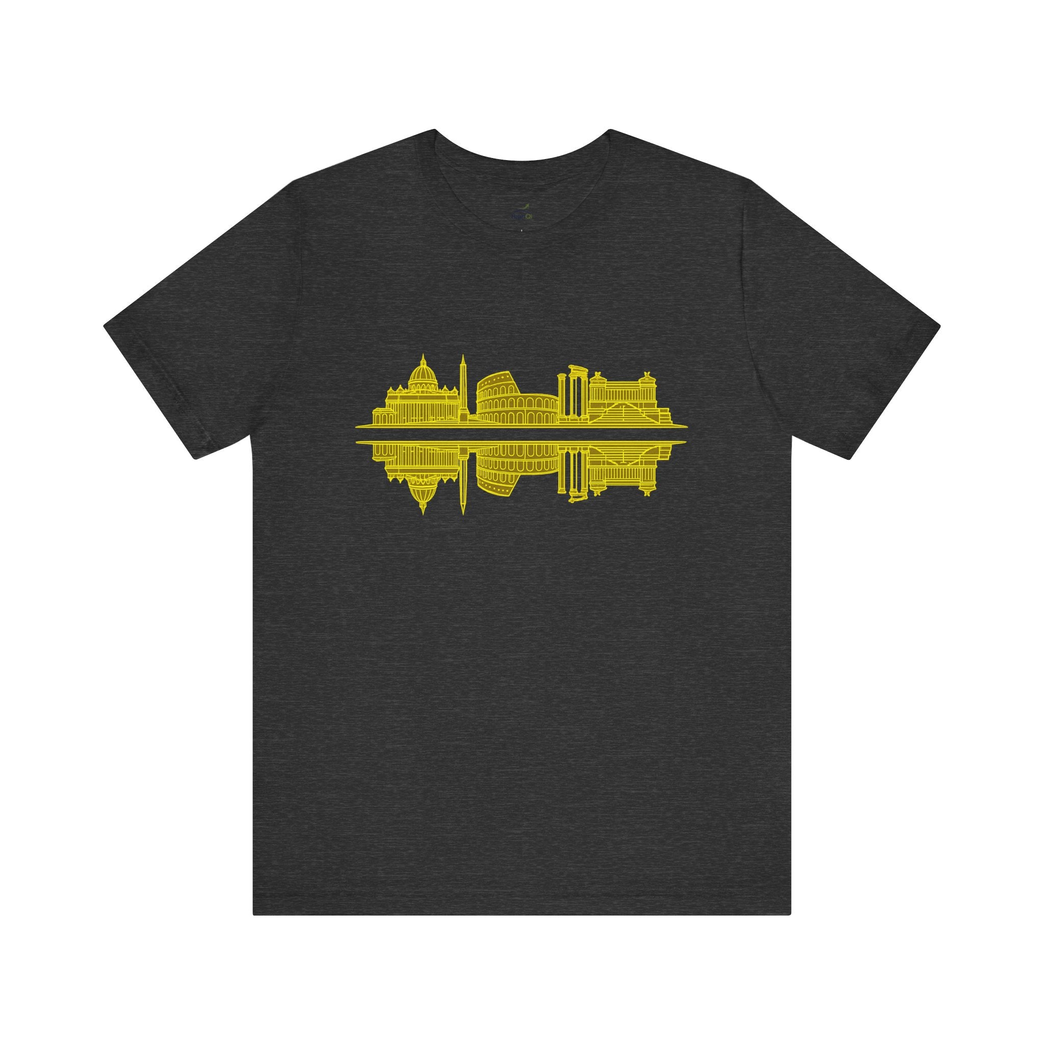 City Skyline Reflection T-Shirt — Rome Landscape