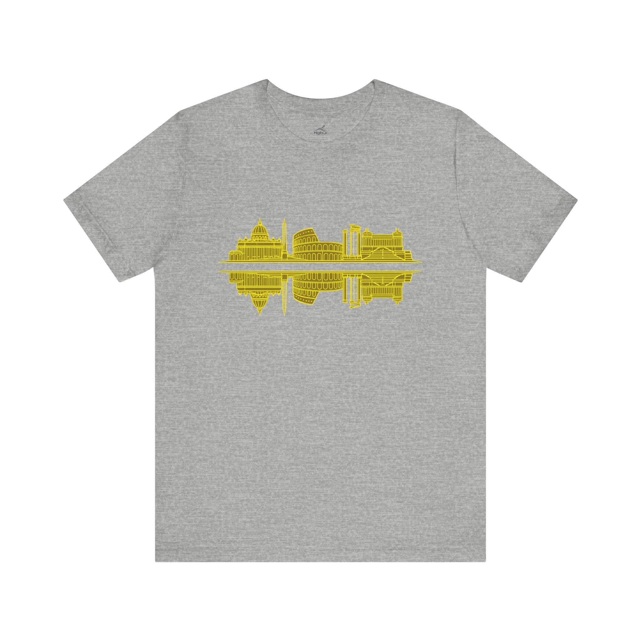 City Skyline Reflection T-Shirt — Rome Landscape