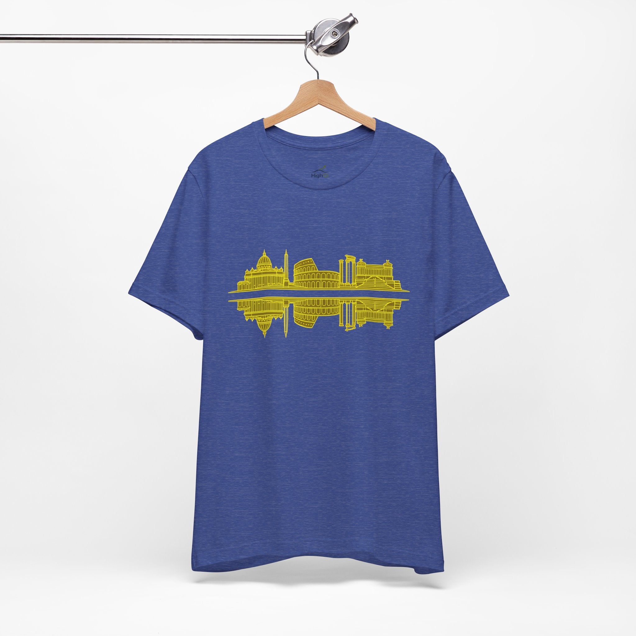 City Skyline Reflection T-Shirt — Rome Landscape