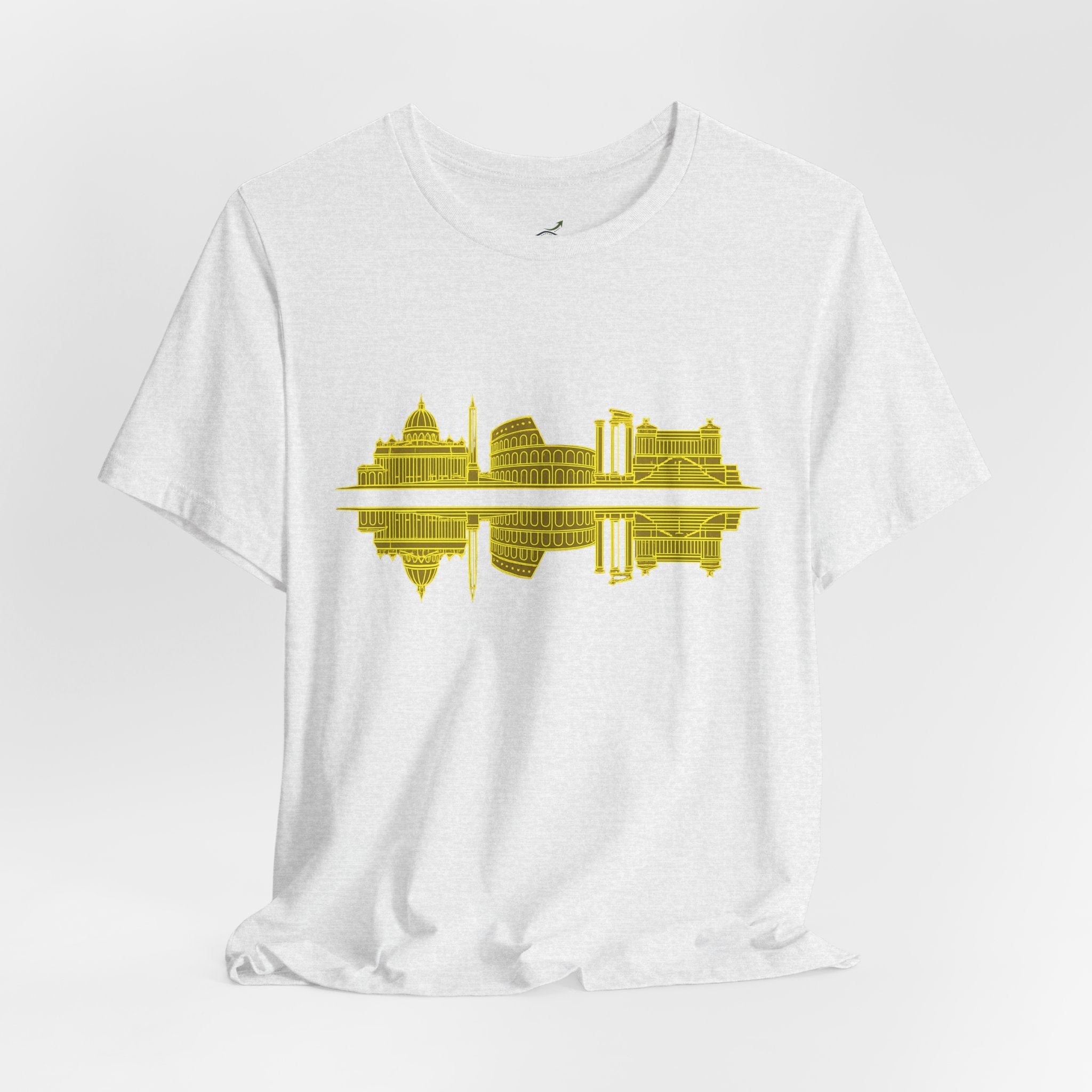 City Skyline Reflection T-Shirt — Rome Landscape