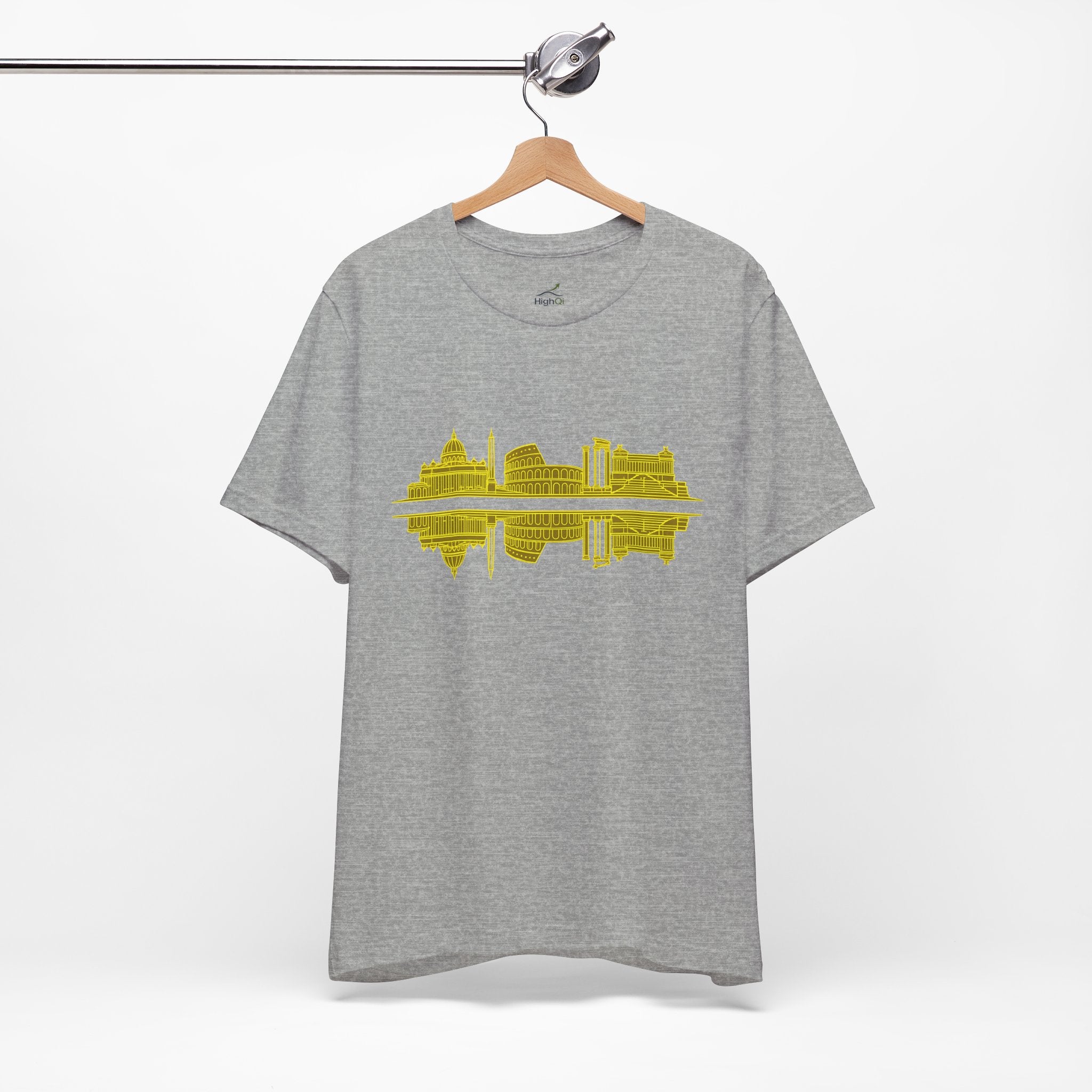 City Skyline Reflection T-Shirt — Rome Landscape