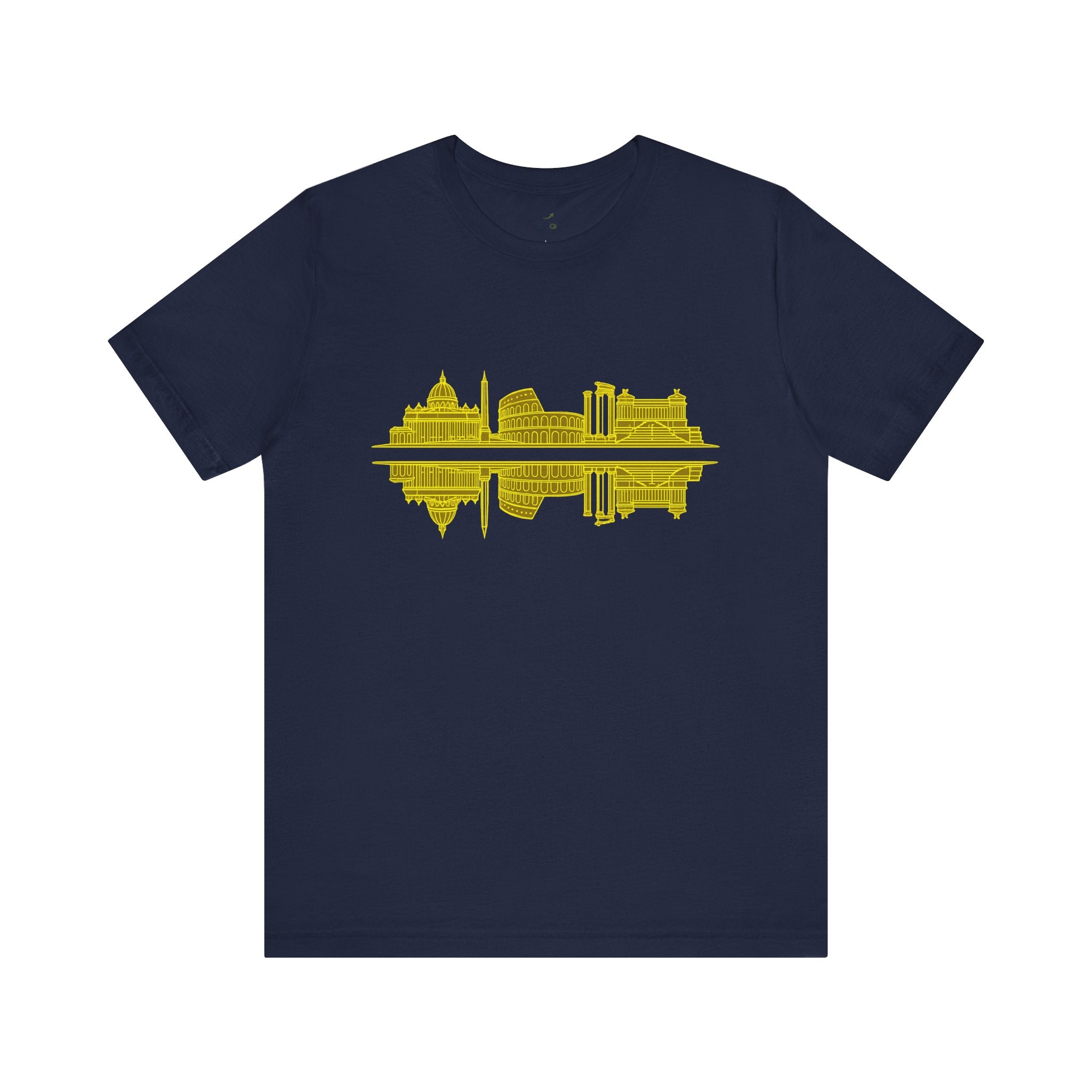 City Skyline Reflection T-Shirt — Rome Landscape