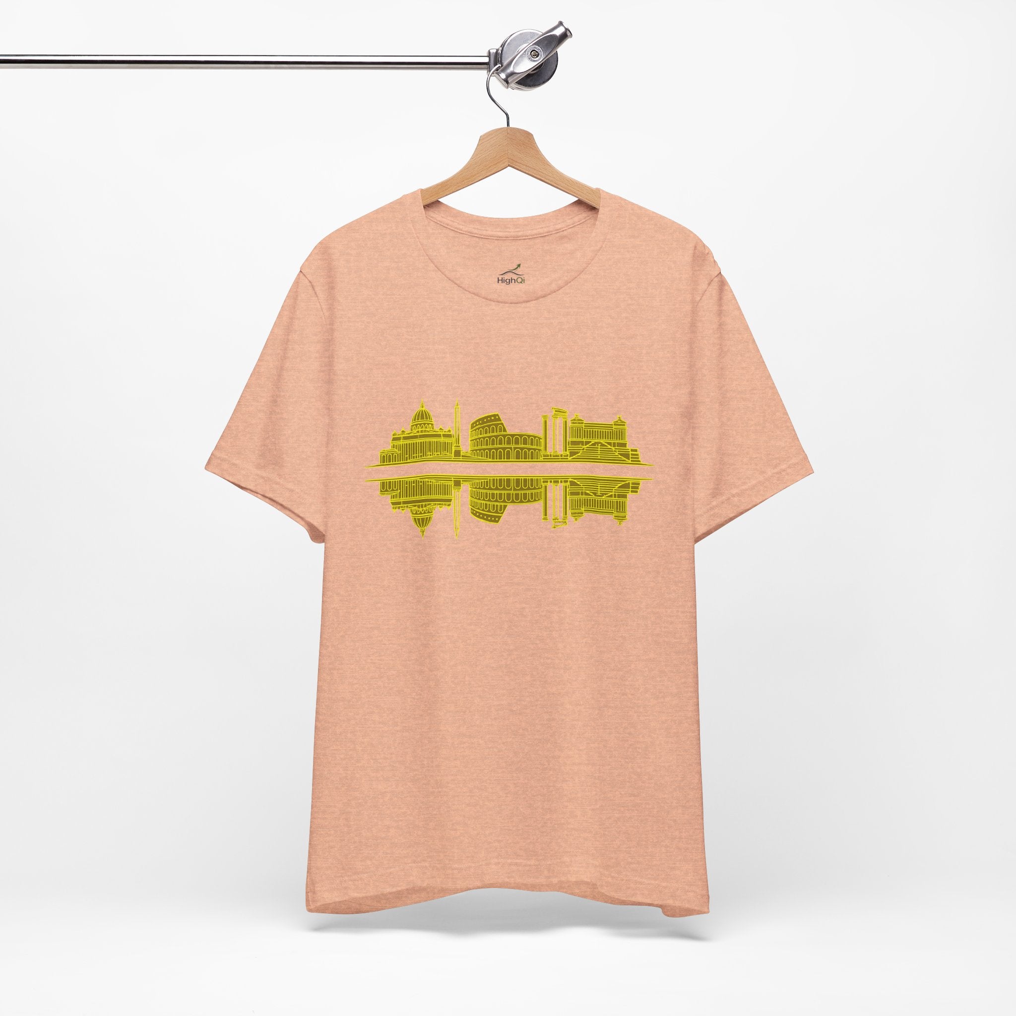 City Skyline Reflection T-Shirt — Rome Landscape