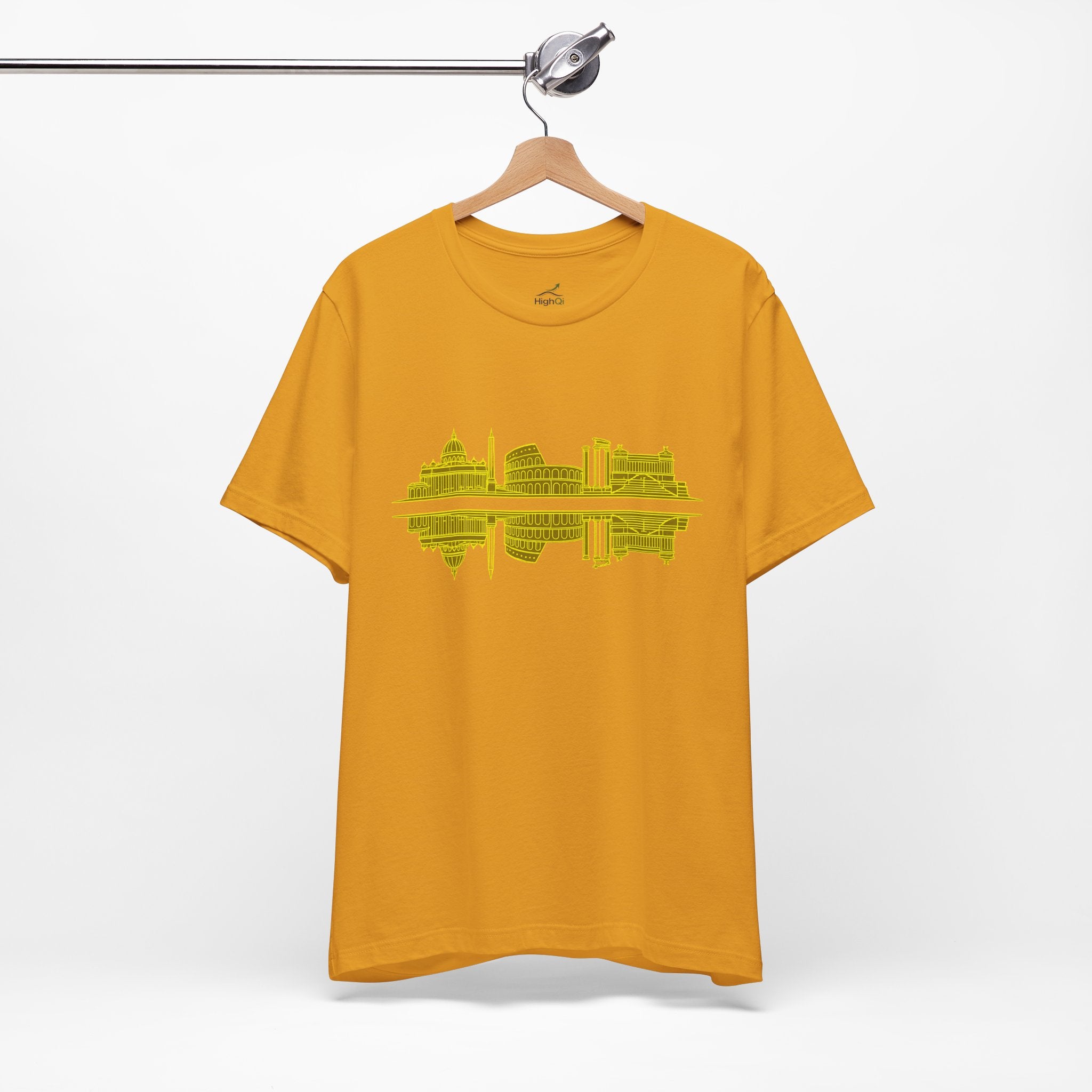 City Skyline Reflection T-Shirt — Rome Landscape