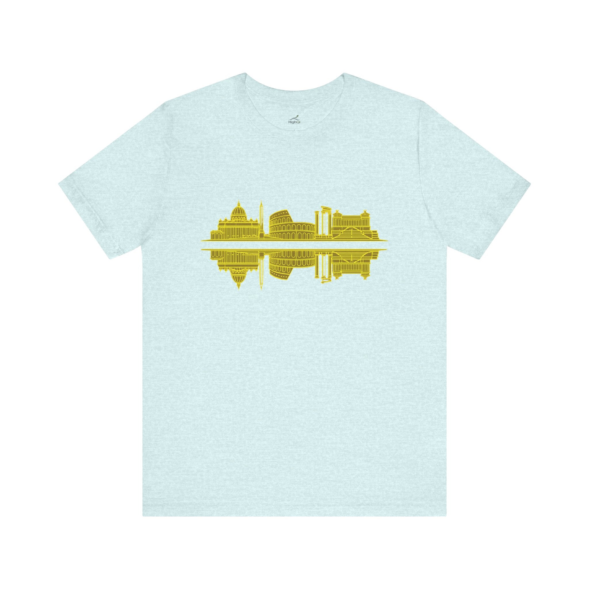 City Skyline Reflection T-Shirt — Rome Landscape