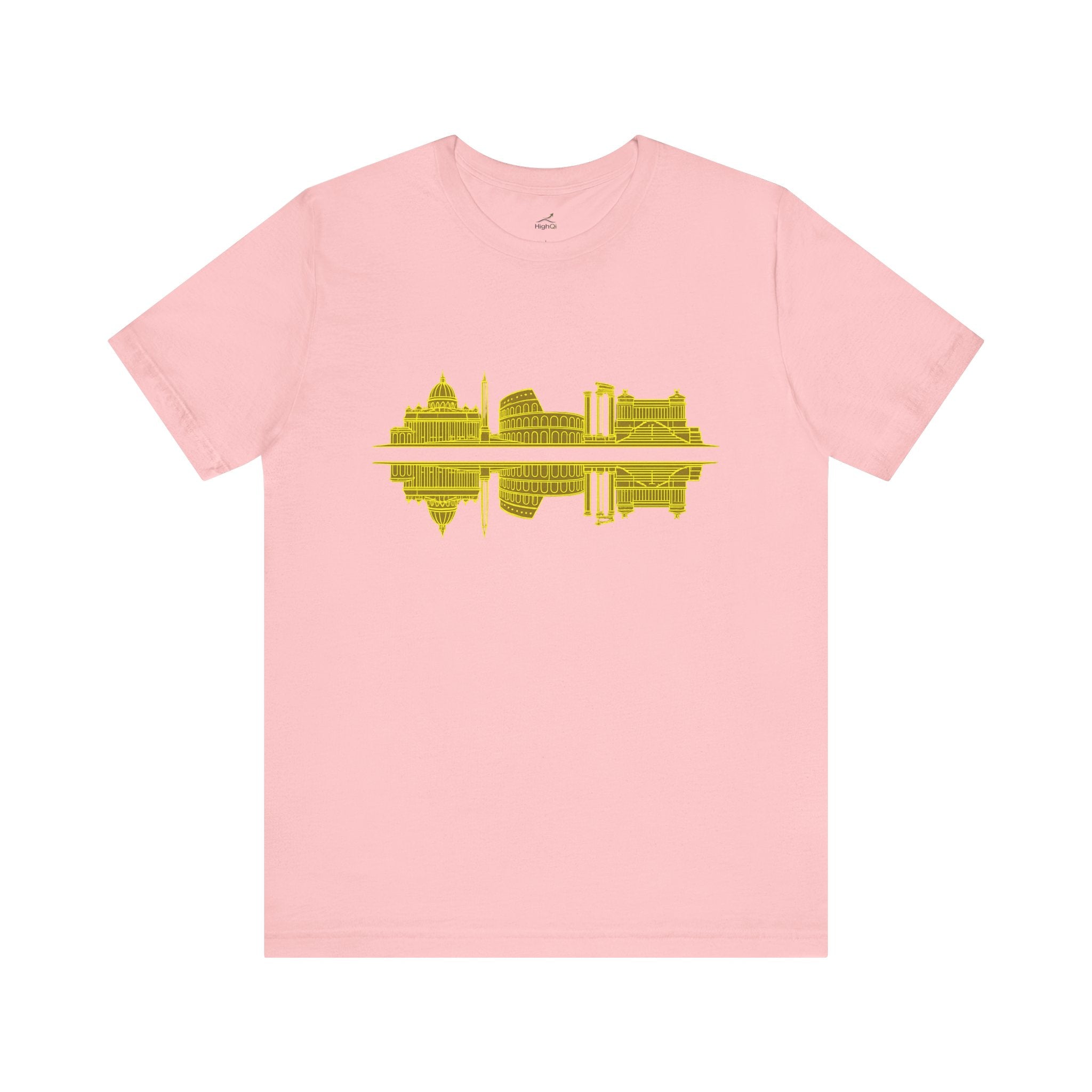 City Skyline Reflection T-Shirt — Rome Landscape