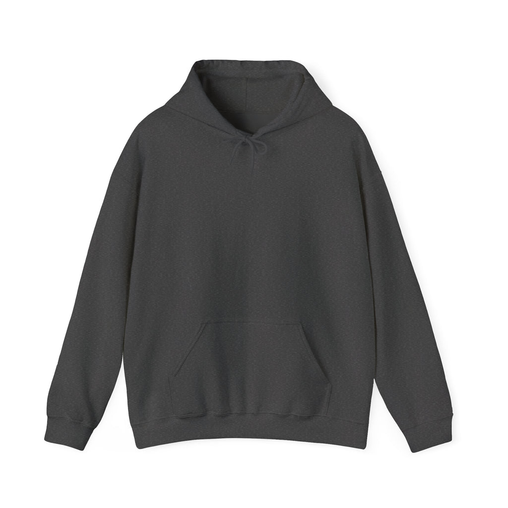 Hoodie — "Evolution of Man to Coffee" Graphic Pullover