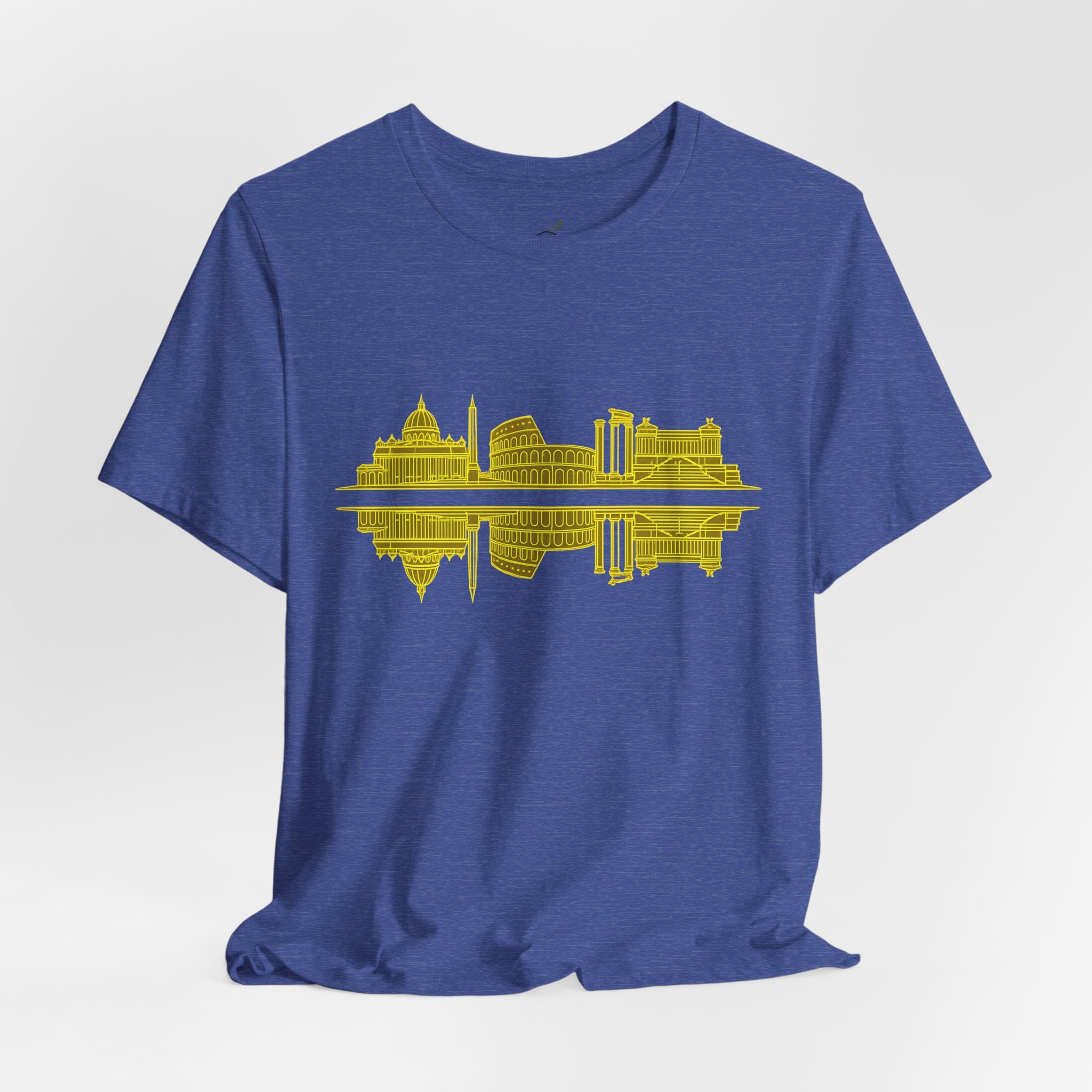 City Skyline Reflection T-Shirt — Rome Landscape