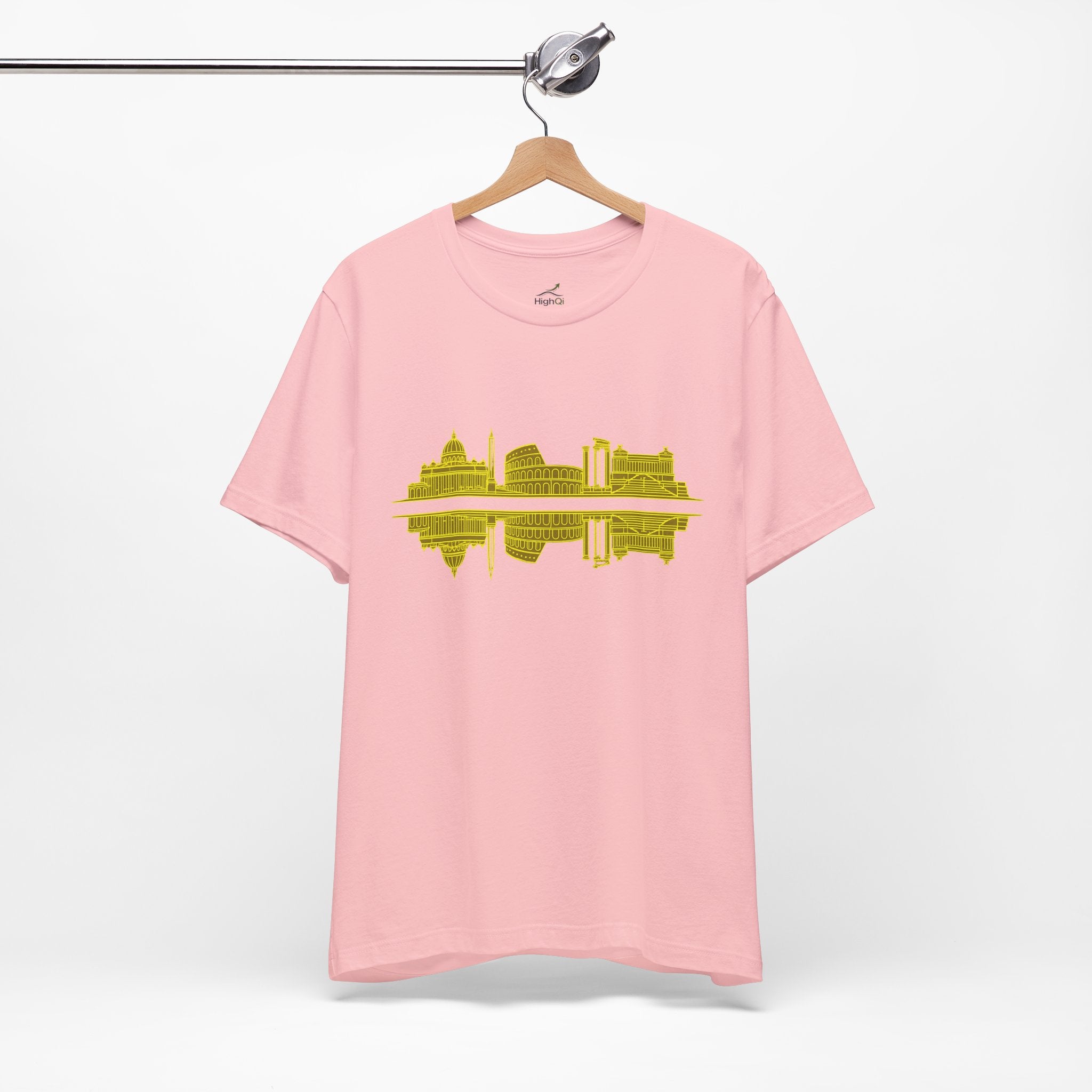 City Skyline Reflection T-Shirt — Rome Landscape