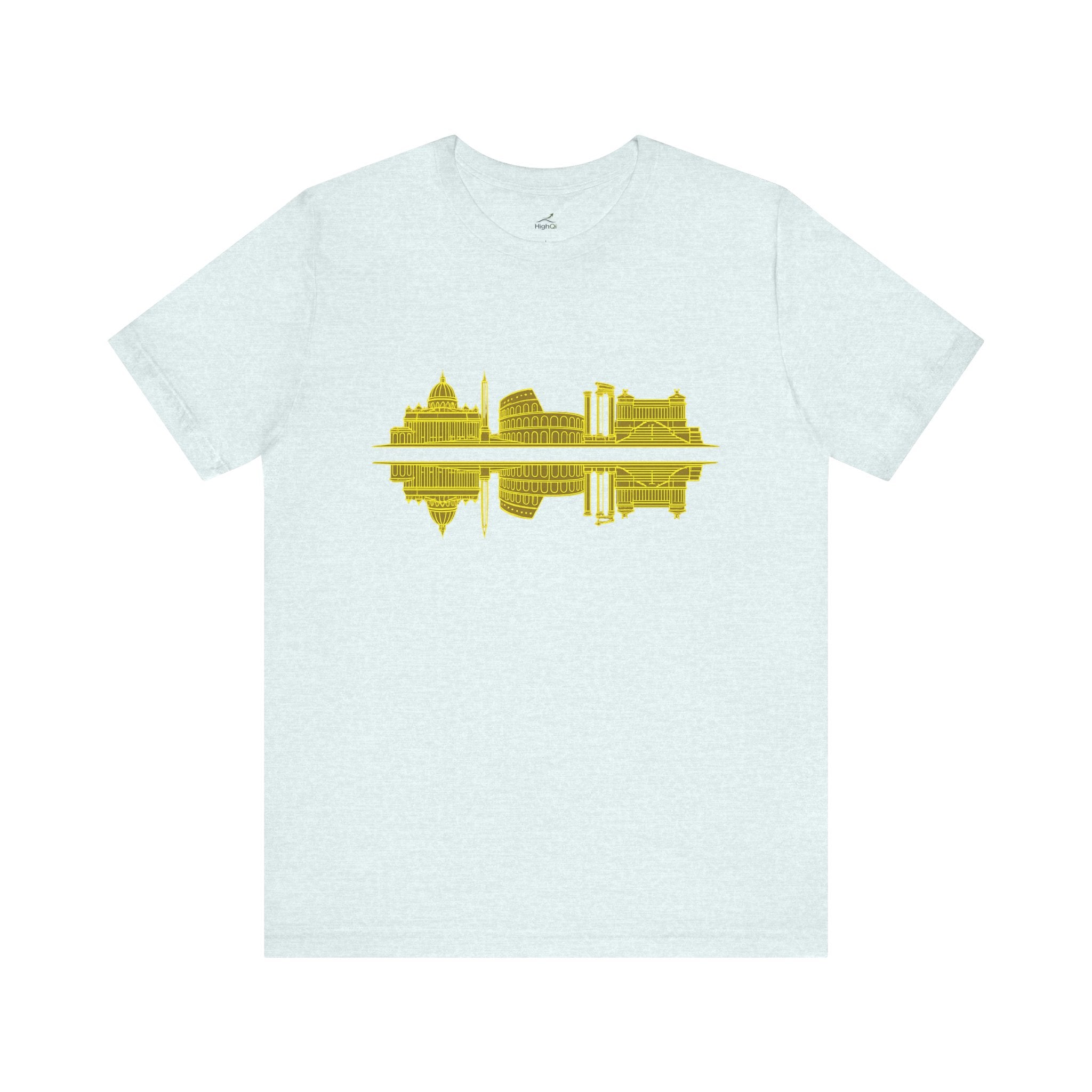 City Skyline Reflection T-Shirt — Rome Landscape