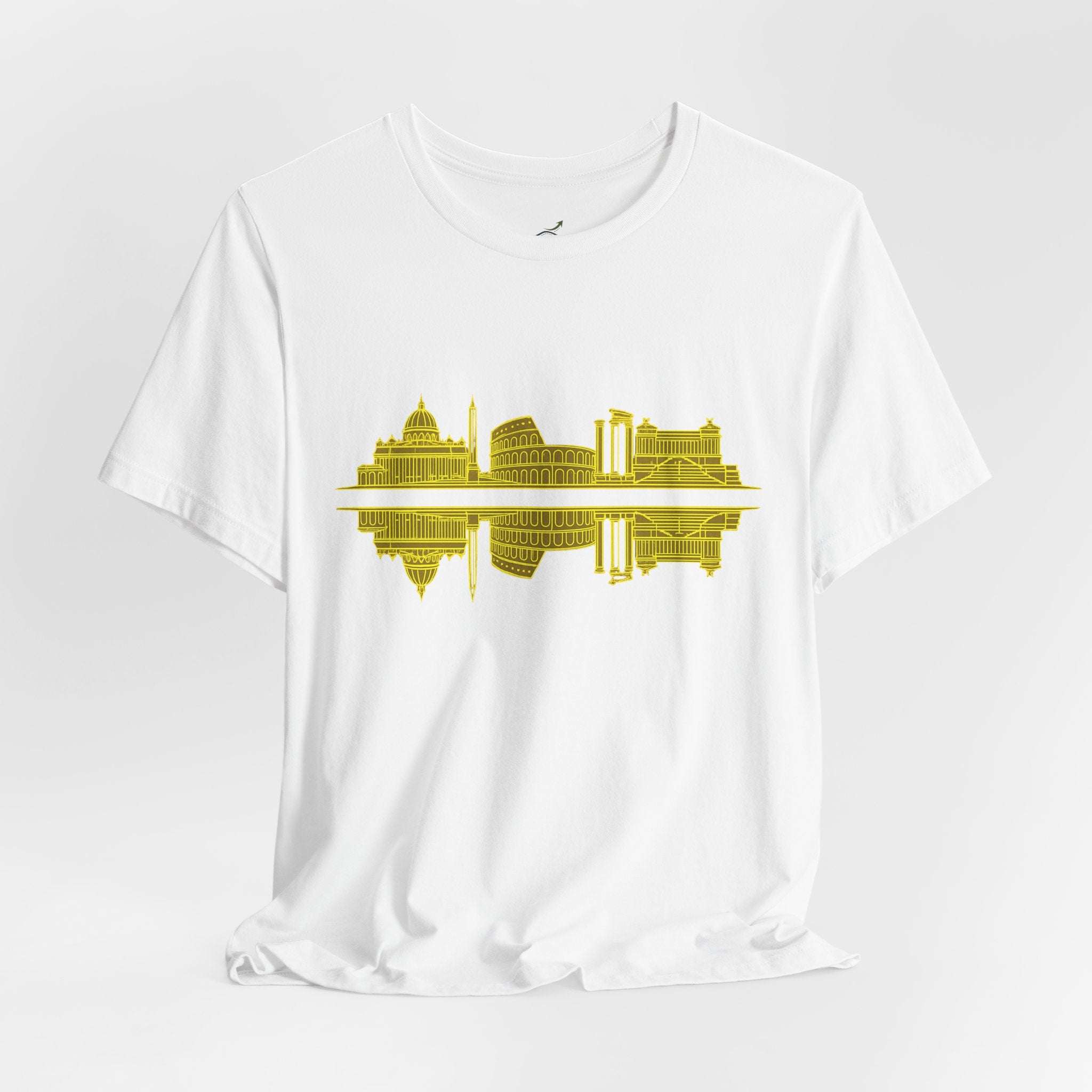 City Skyline Reflection T-Shirt — Rome Landscape