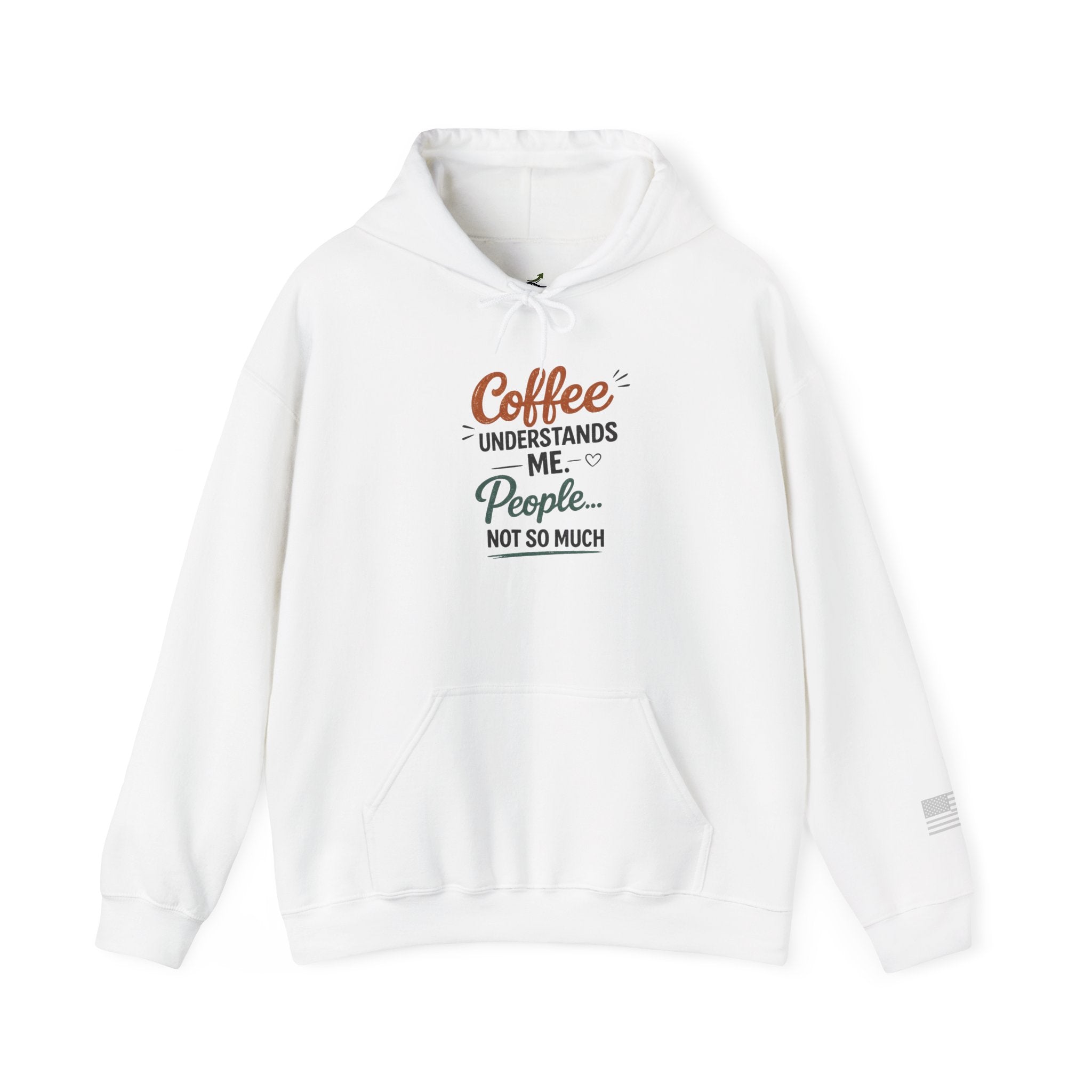 "Coffee Understands Me" - Pullover Hoodie