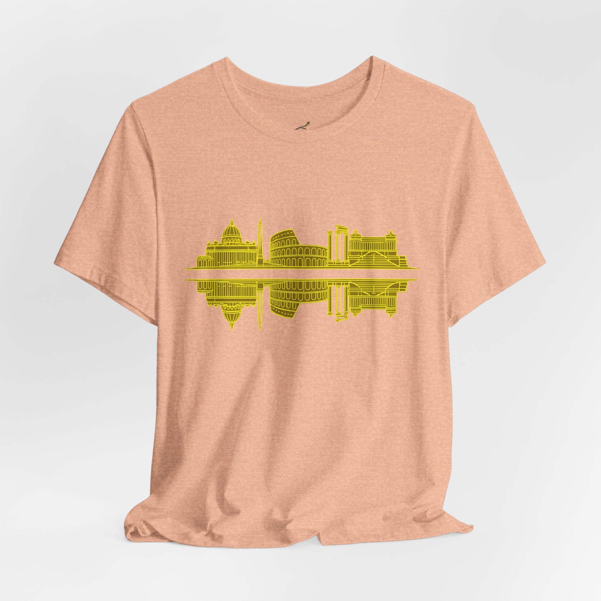 City Skyline Reflection T-Shirt — Rome Landscape