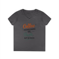 Coffee Understands Me Ladies' V-Neck Tee