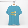 City Skyline Reflection T‑Shirt — Barcelona Landmark