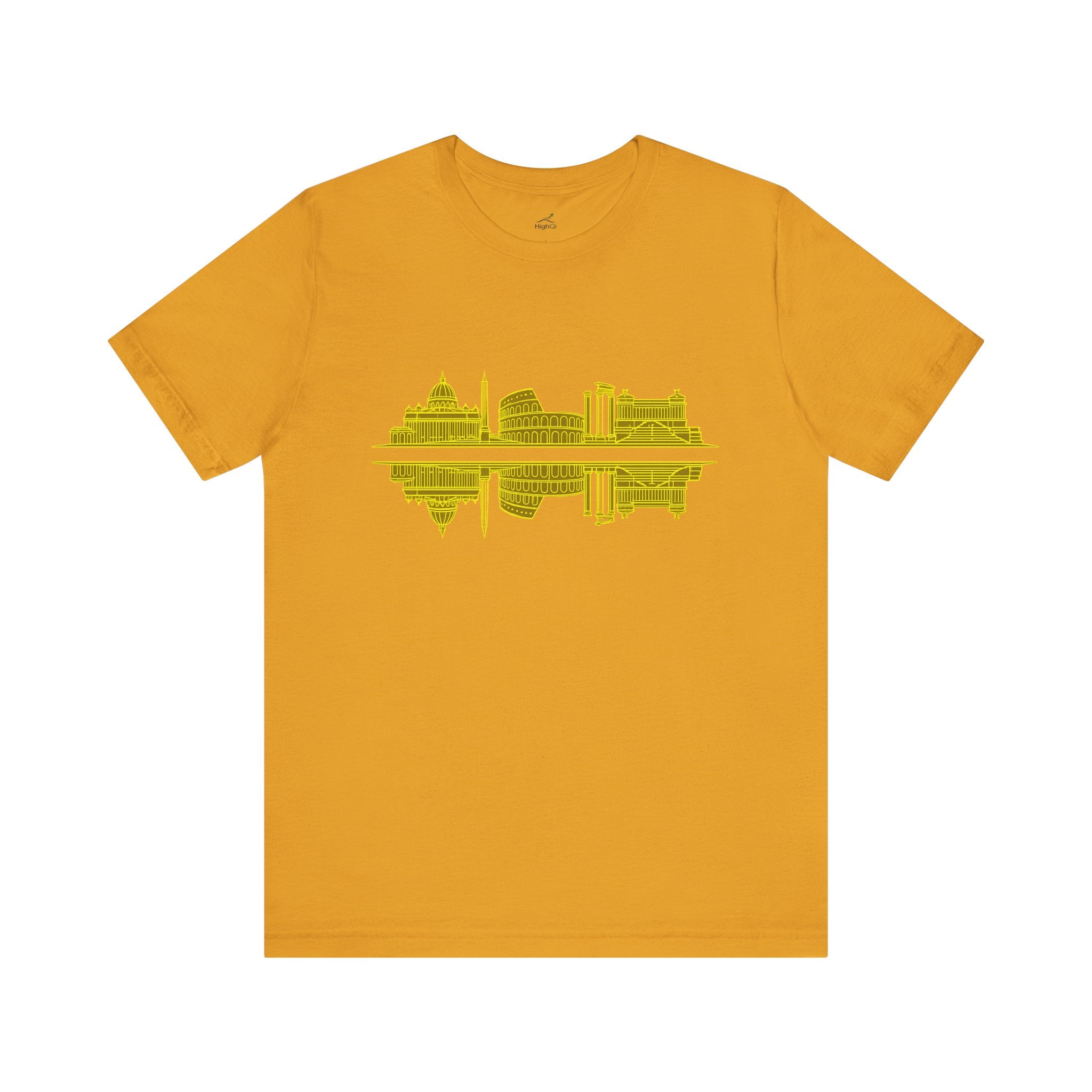 City Skyline Reflection T-Shirt — Rome Landscape