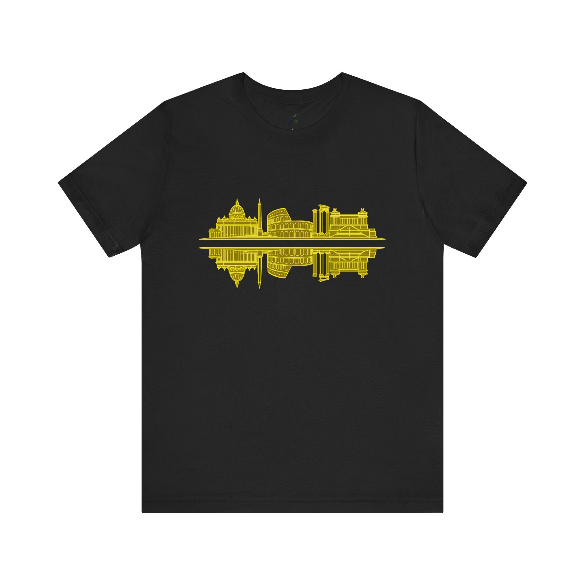 City Skyline Reflection T-Shirt — Rome Landscape
