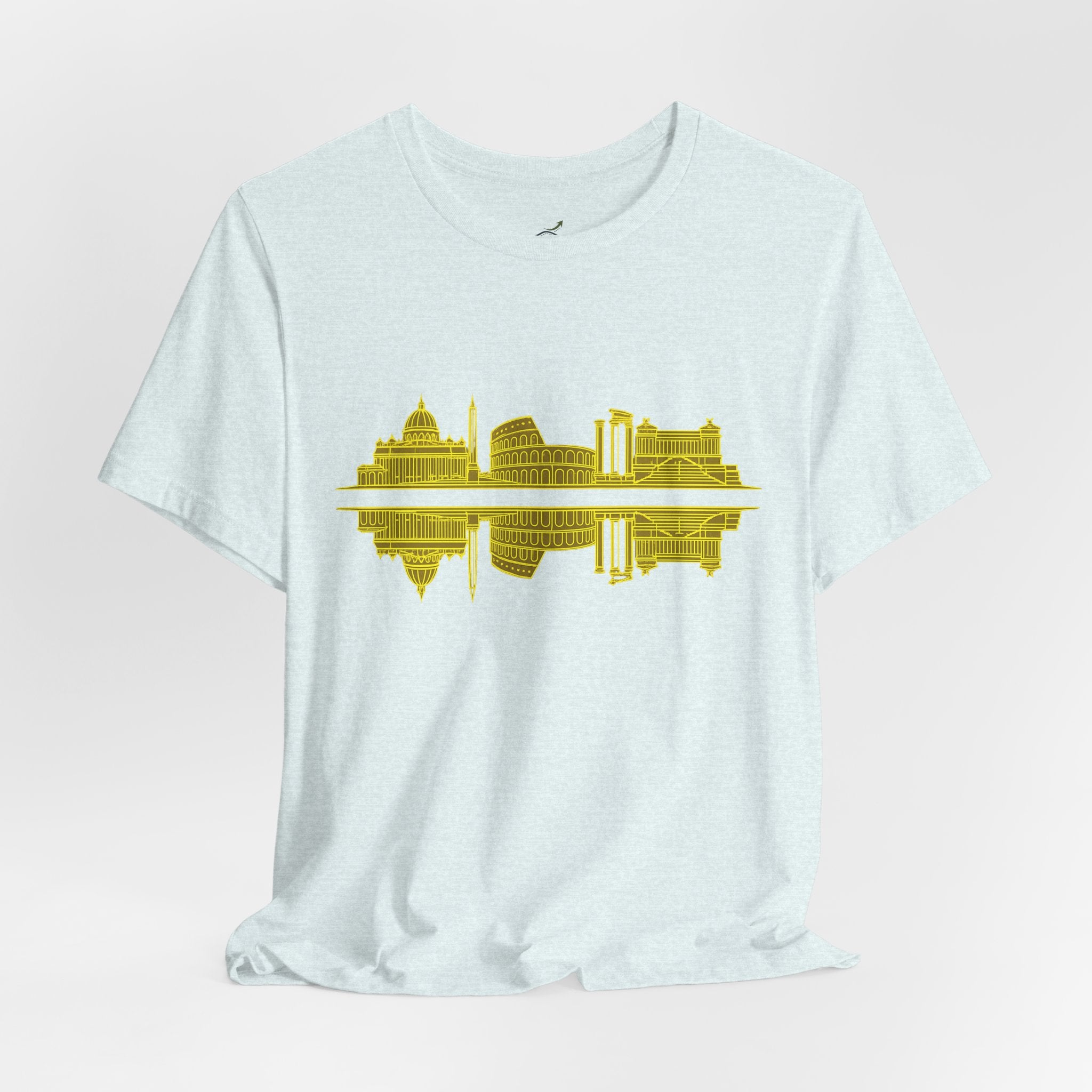 City Skyline Reflection T-Shirt — Rome Landscape