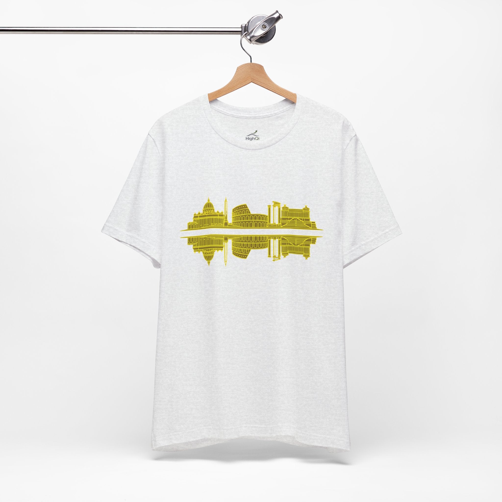 City Skyline Reflection T-Shirt — Rome Landscape