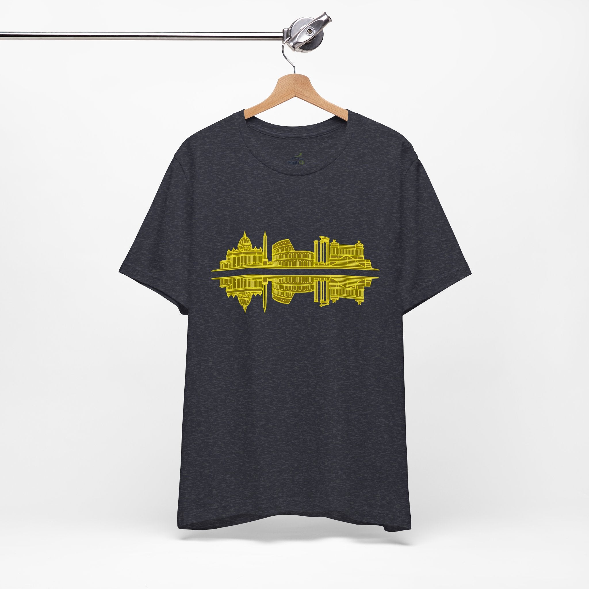 City Skyline Reflection T-Shirt — Rome Landscape
