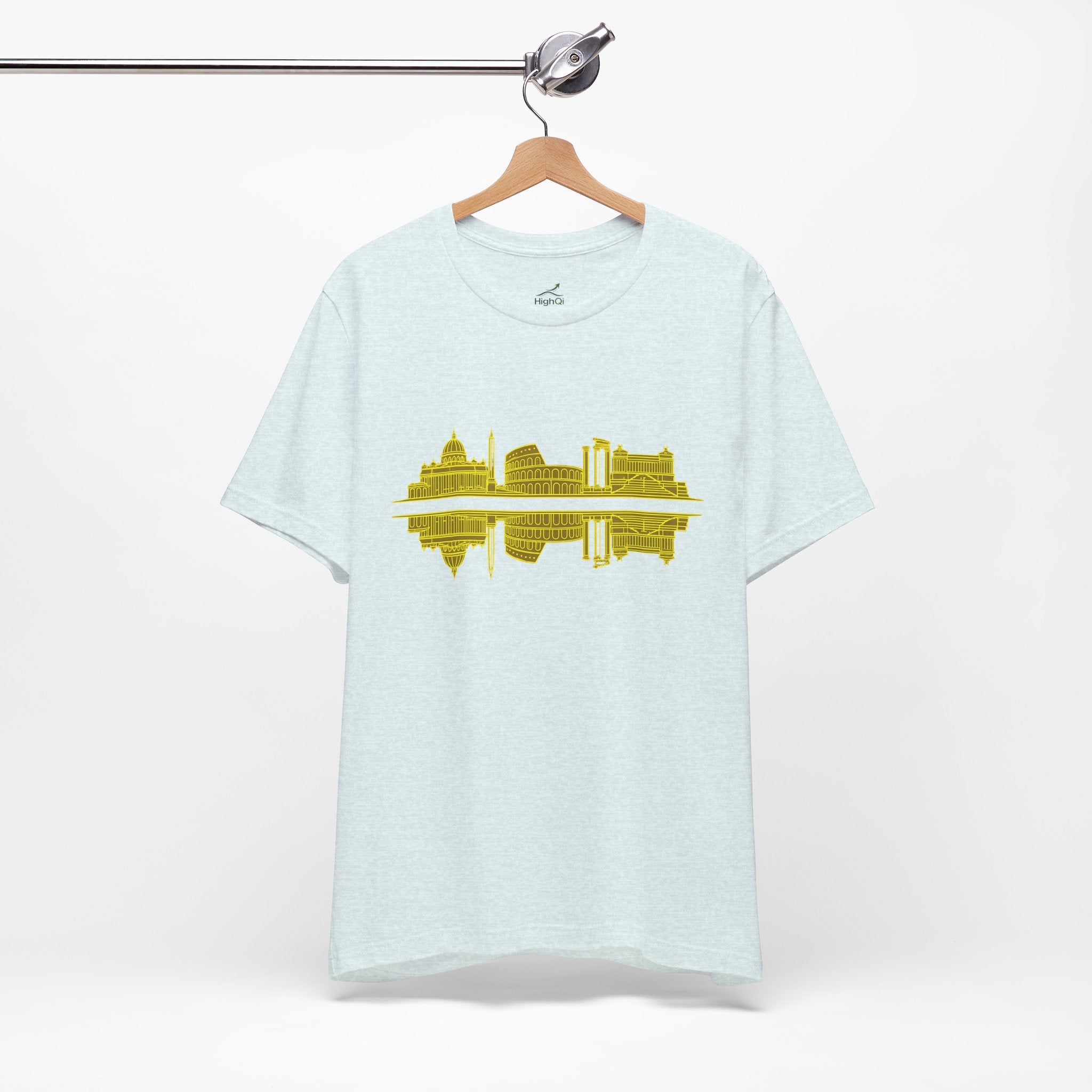 City Skyline Reflection T-Shirt — Rome Landscape