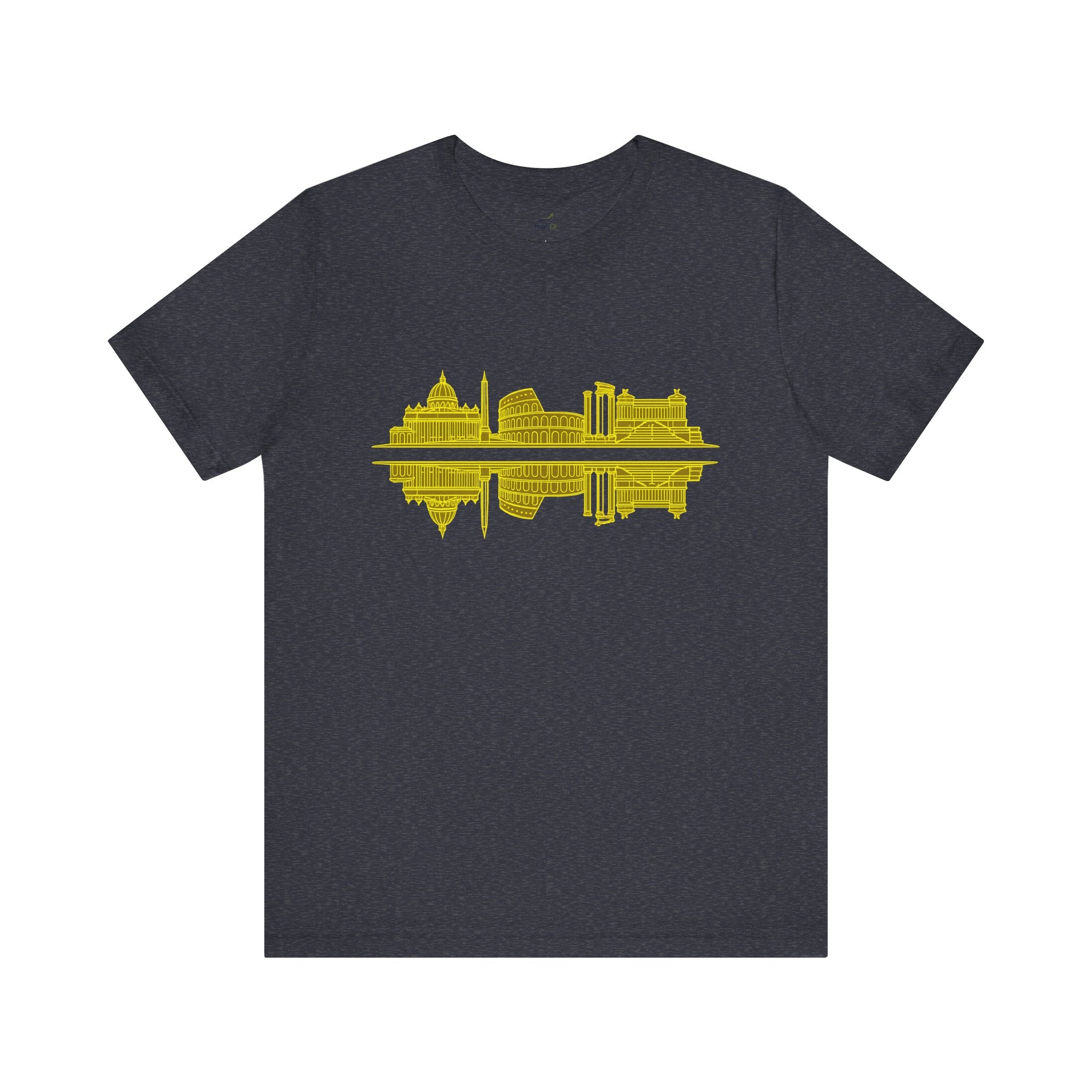 City Skyline Reflection T-Shirt — Rome Landscape