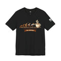 Evolution of Man to Coffee Drinker T-shirt