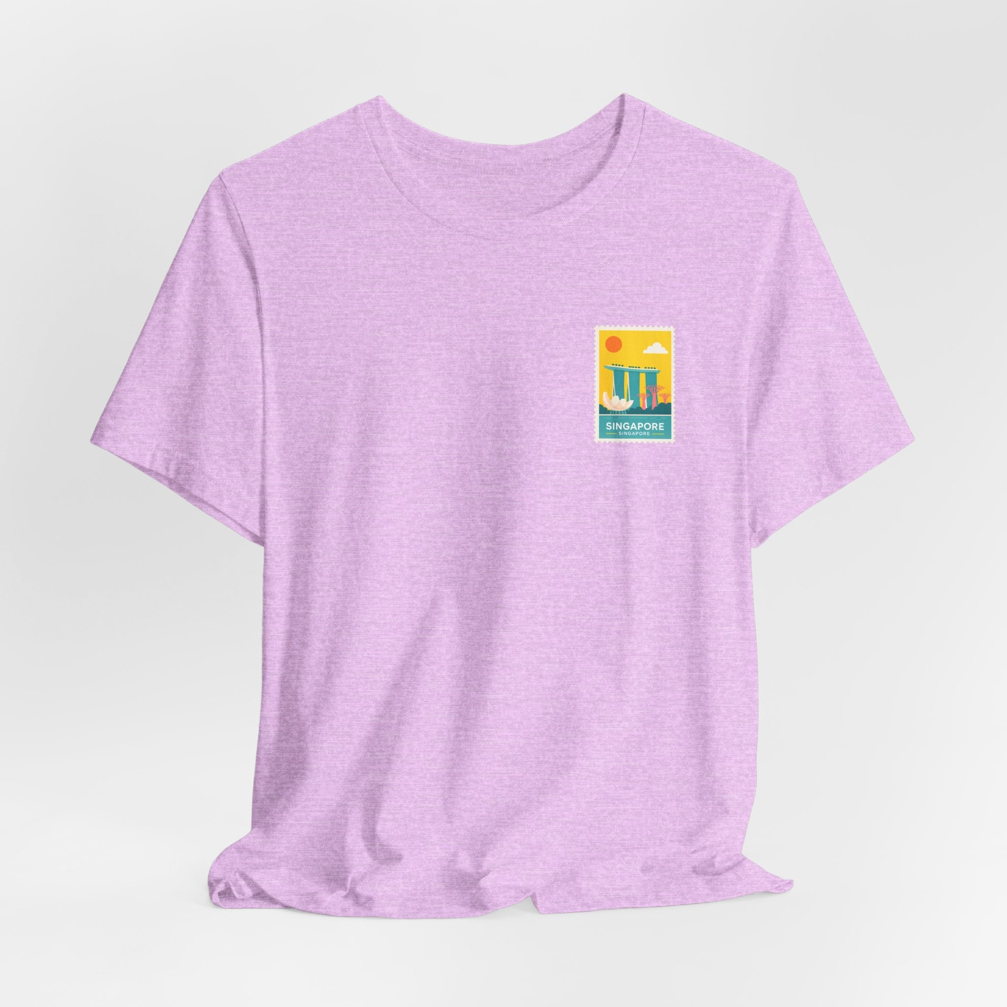 Singapore Postcard Graphic Tee - Vintage Travel Shirt