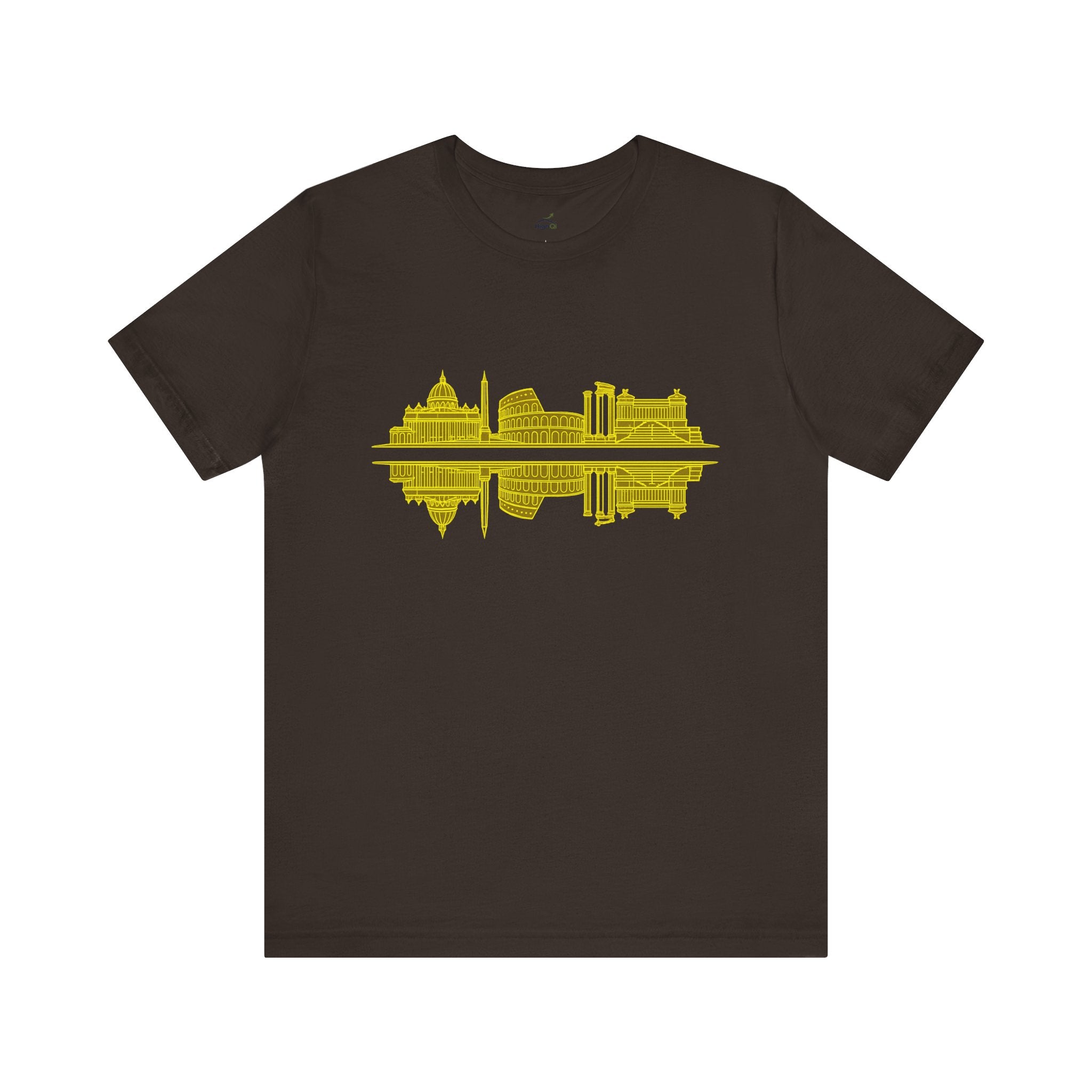 City Skyline Reflection T-Shirt — Rome Landscape
