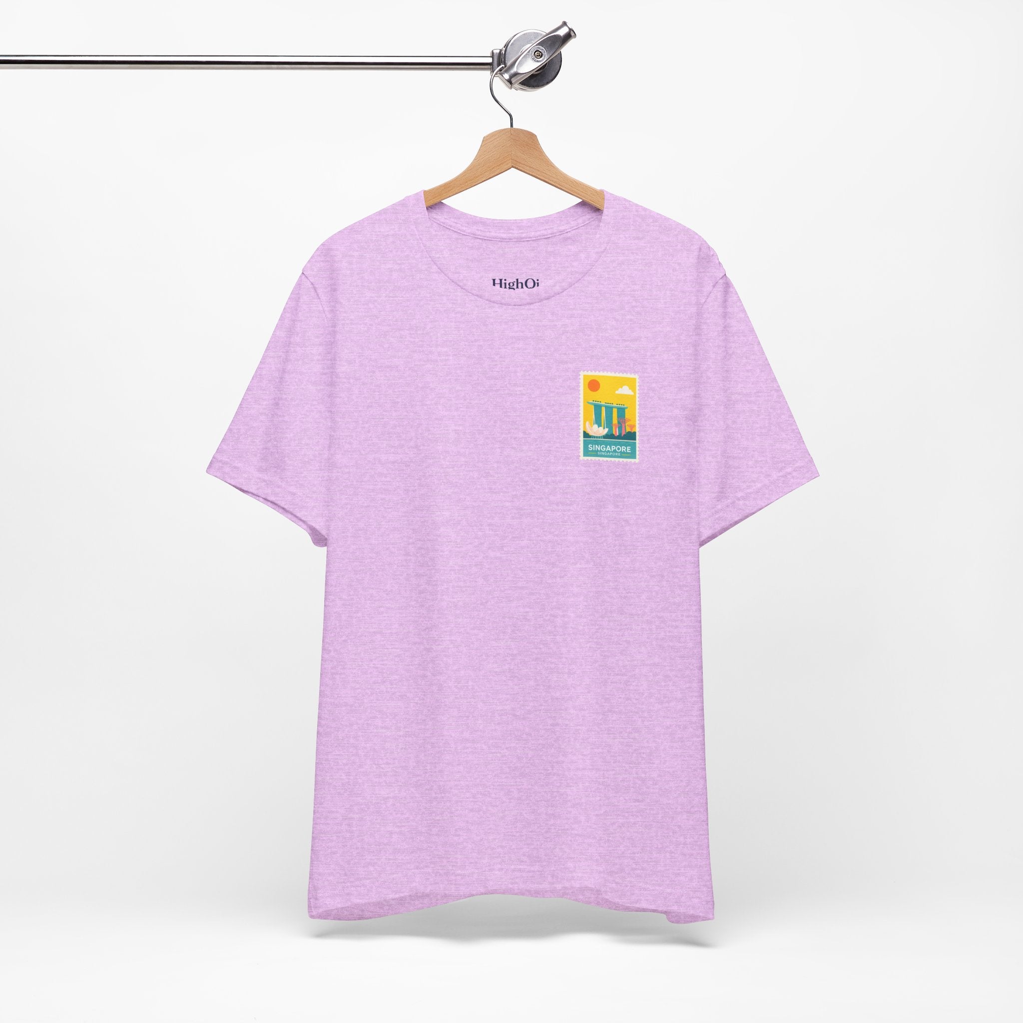 Singapore Postcard Graphic Tee - Vintage Travel Shirt