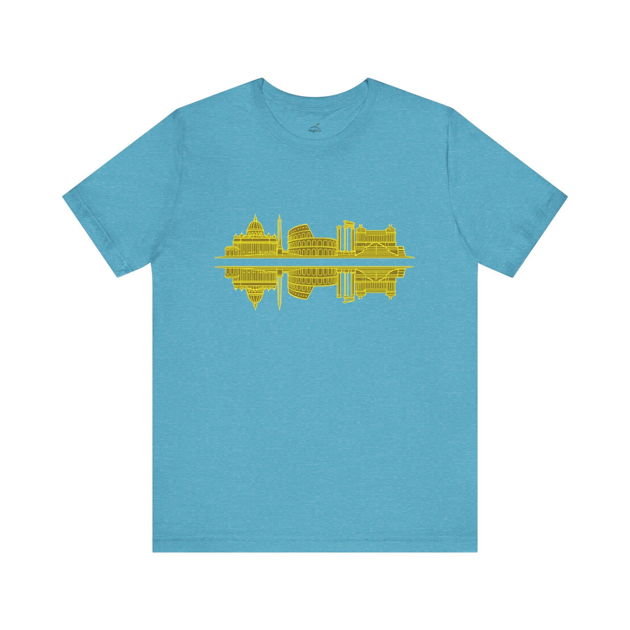 City Skyline Reflection T-Shirt — Rome Landscape