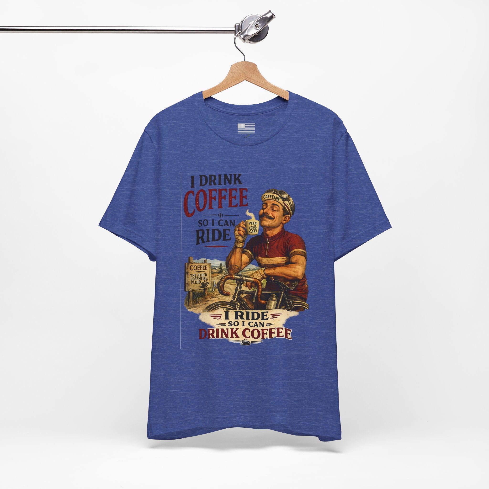 I Drink Coffee So I Can Ride - T-Shirt