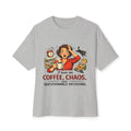 Coffee, Chaos & Questionable Decisions T-Shirt