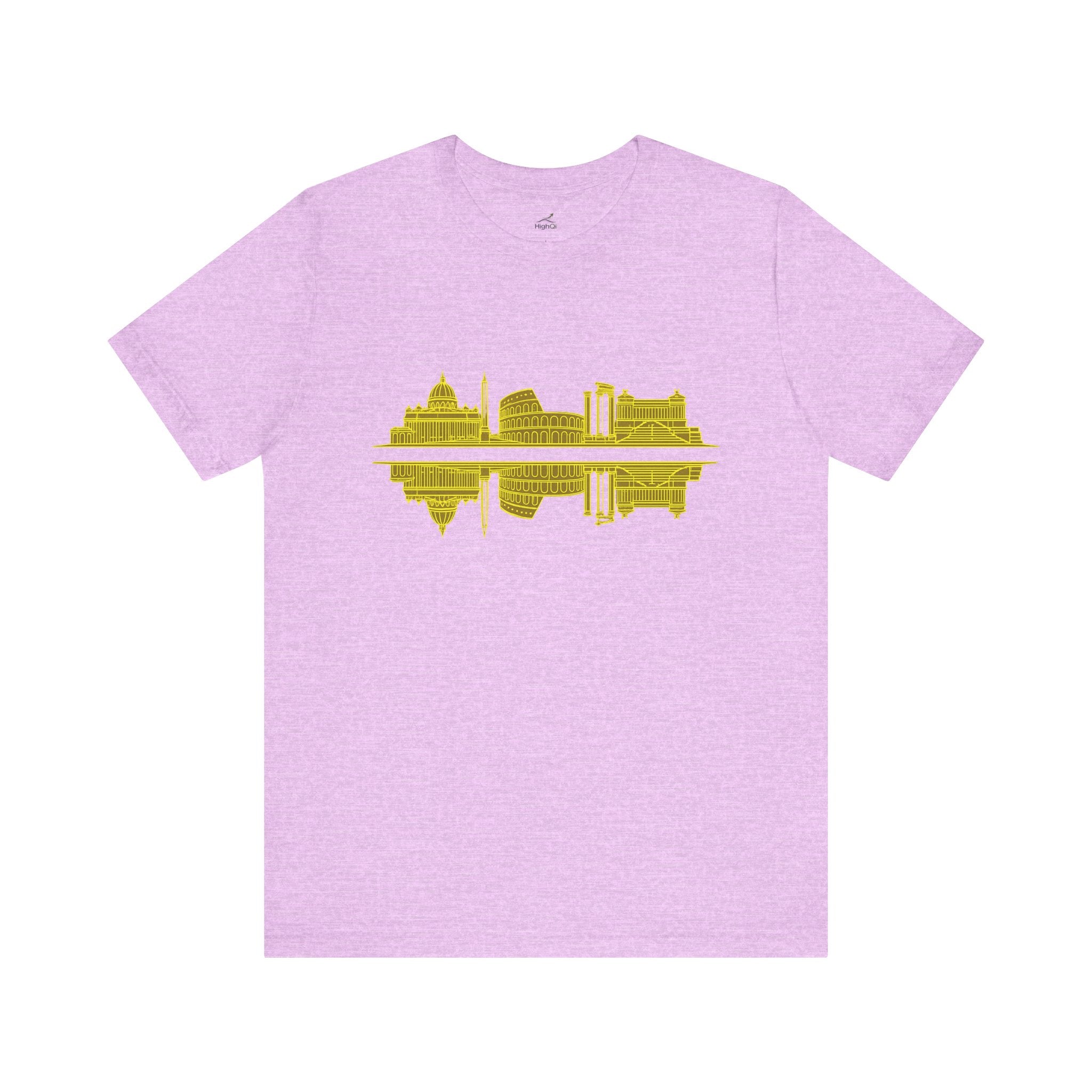 City Skyline Reflection T-Shirt — Rome Landscape