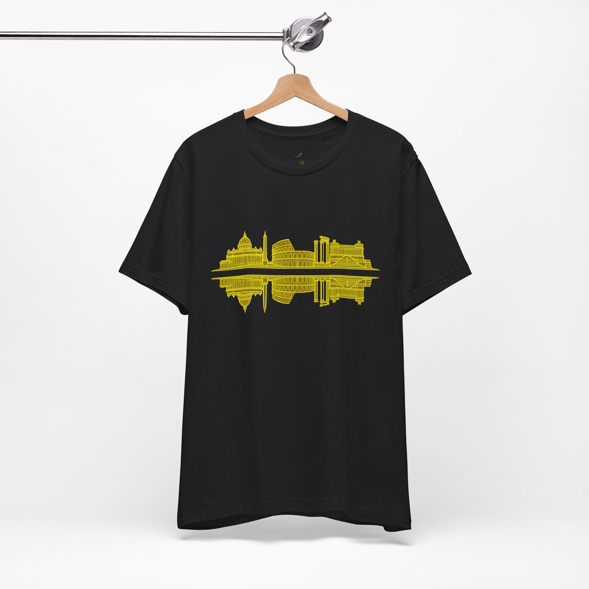 City Skyline Reflection T-Shirt — Rome Landscape