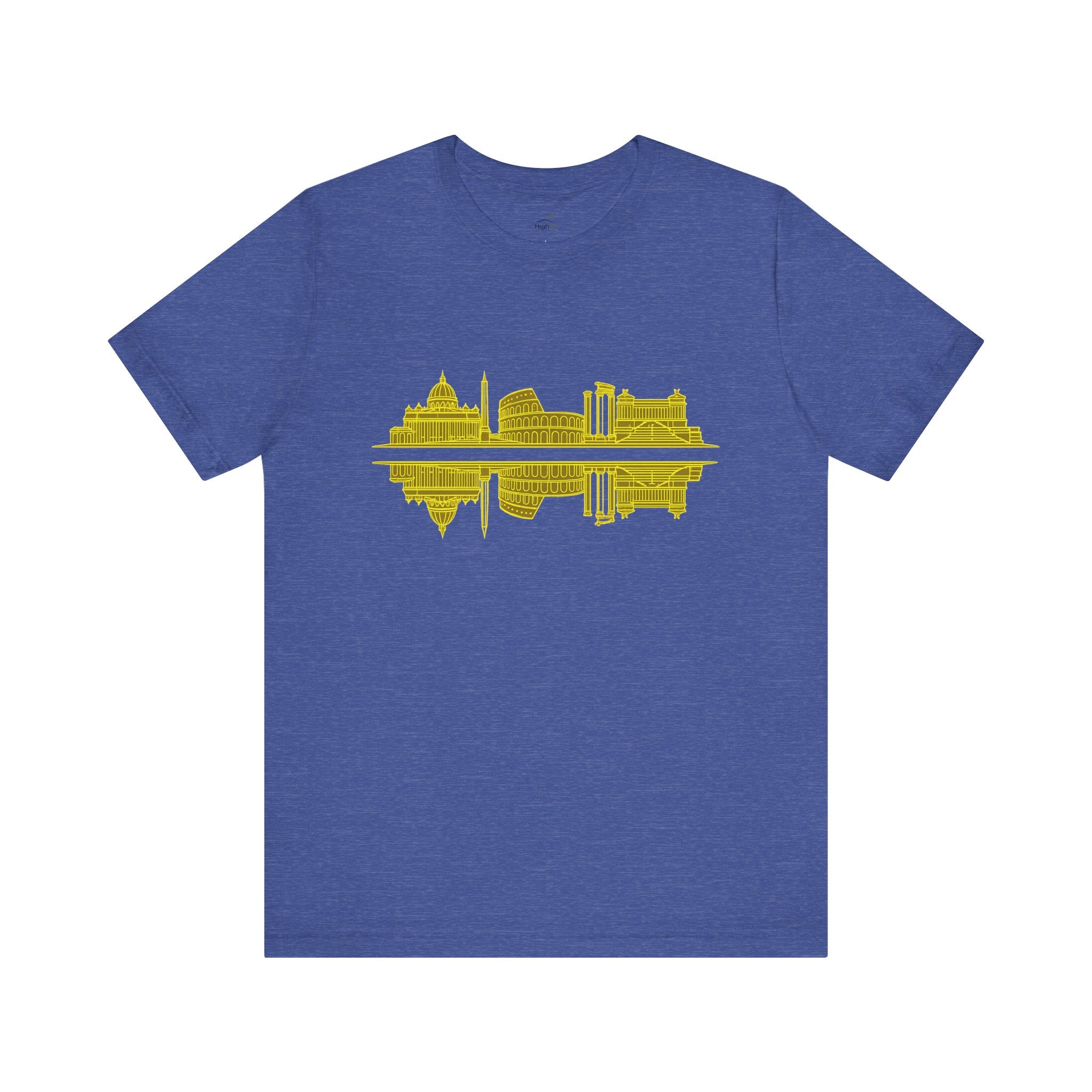 City Skyline Reflection T-Shirt — Rome Landscape
