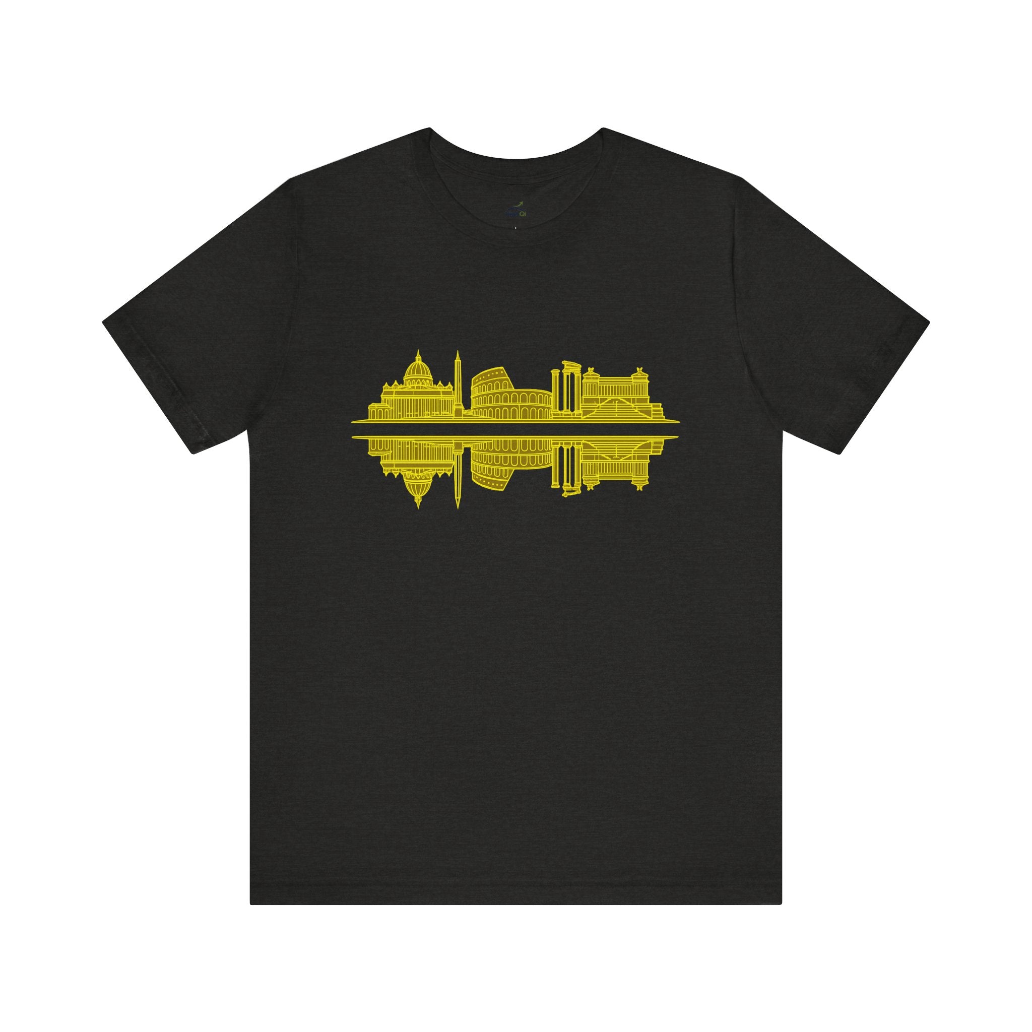 City Skyline Reflection T-Shirt — Rome Landscape