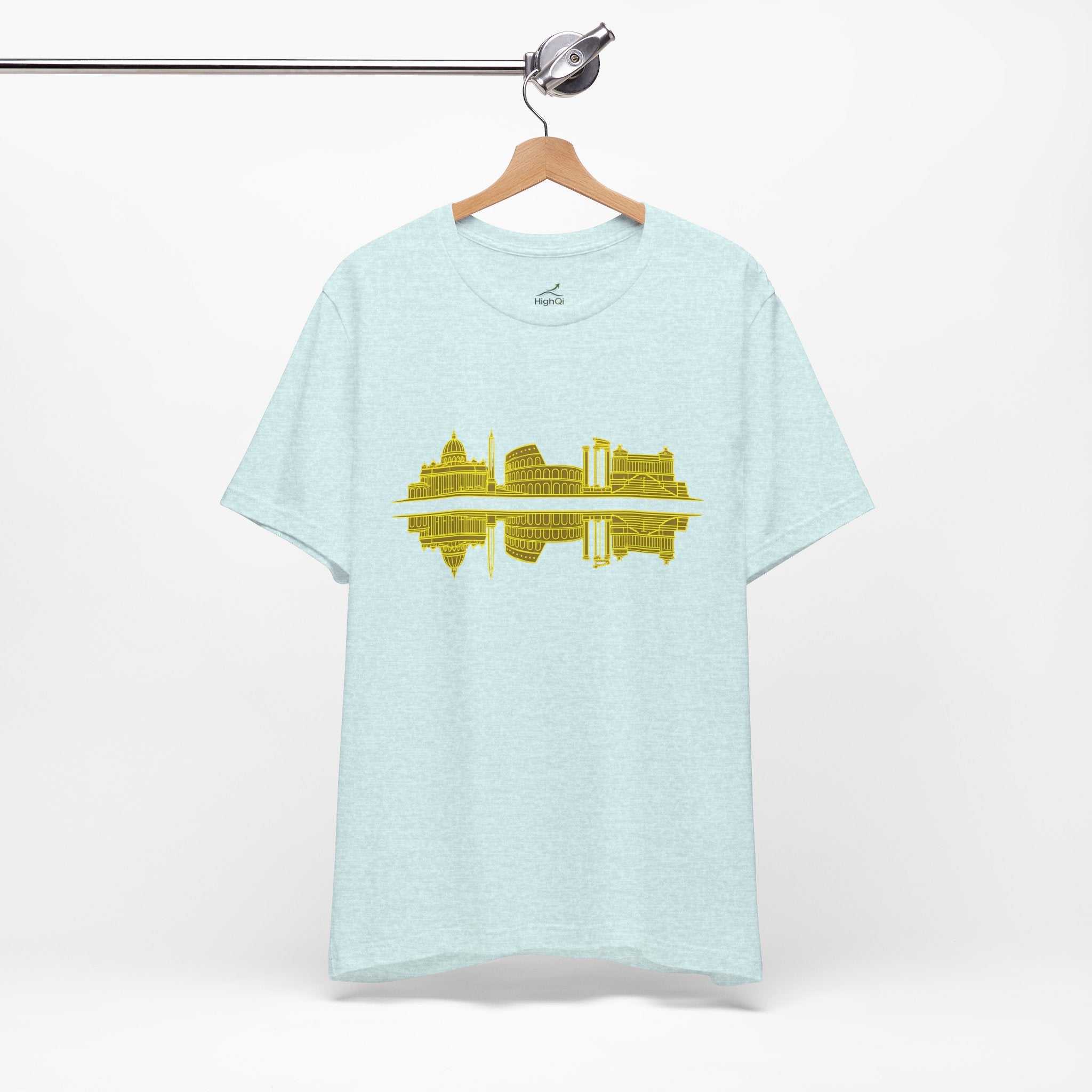 City Skyline Reflection T-Shirt — Rome Landscape